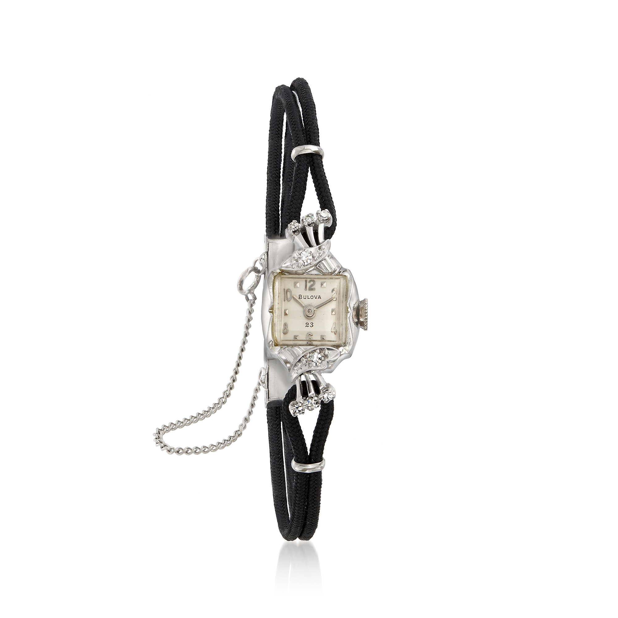 Vintage bulova on sale women's diamond watch
