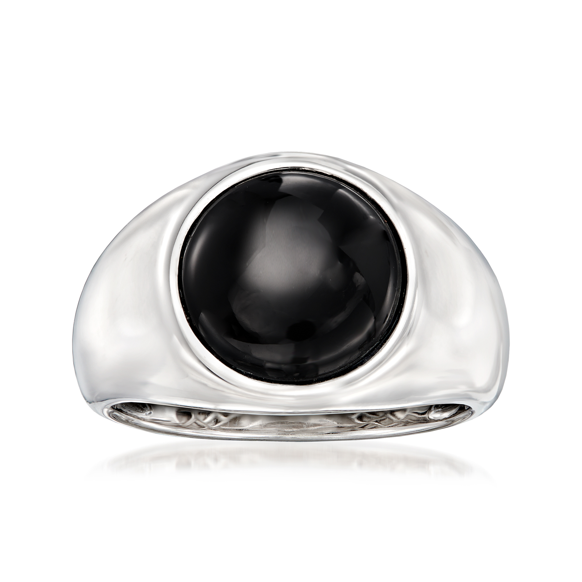 Gabriel Designs Men's Onyx Ring in Sterling Silver RossSimons