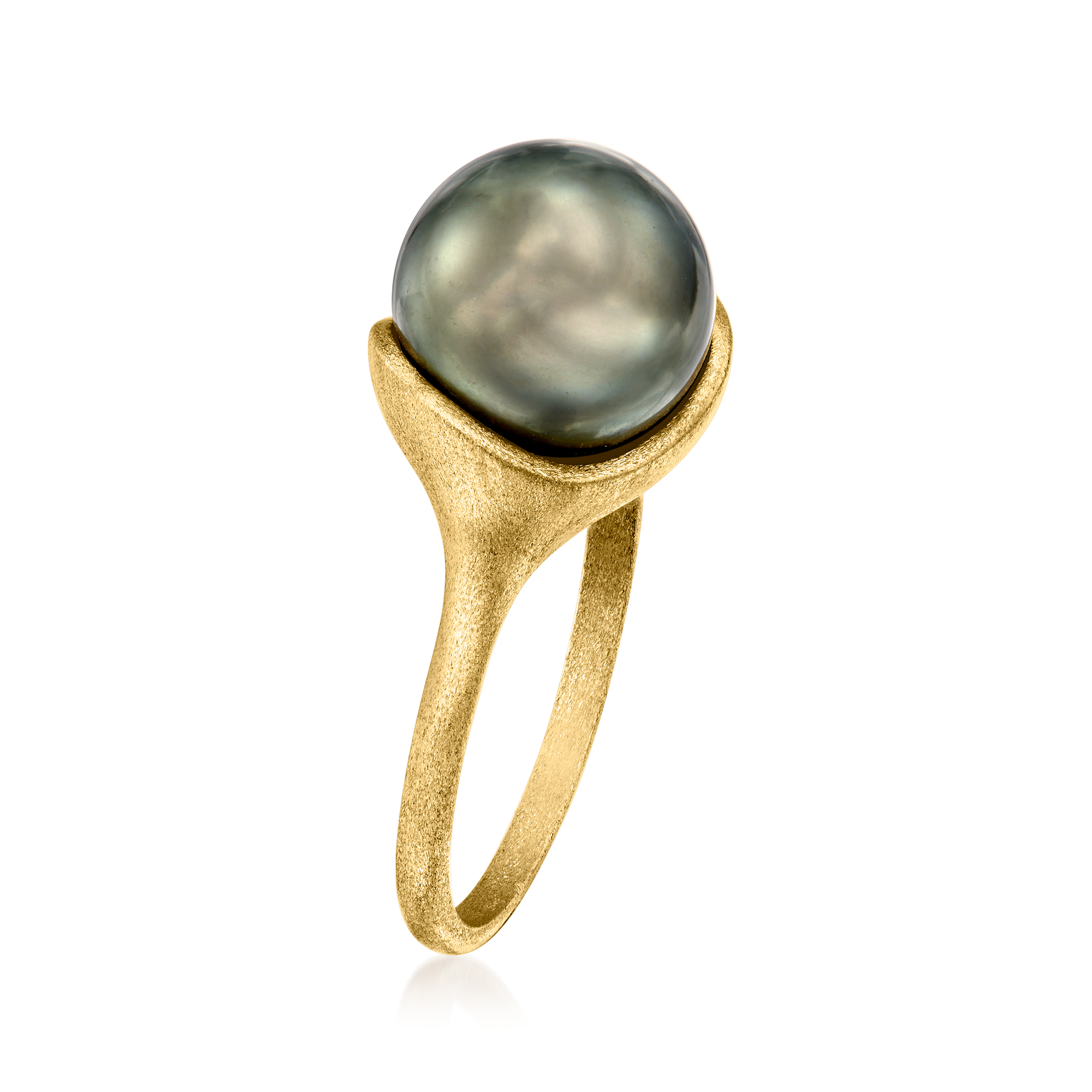 アクセサリー PEARL RING M Collection Akoya Cultured Pearl Ring - 18K Yellow Gold