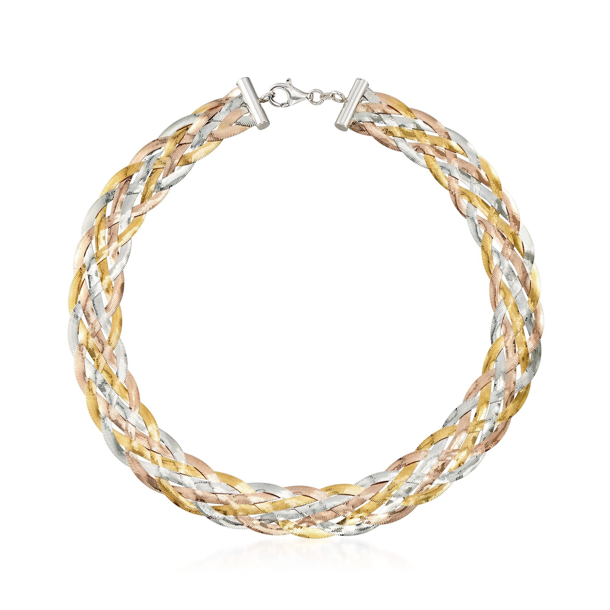 vintage braided herringbone - Gem