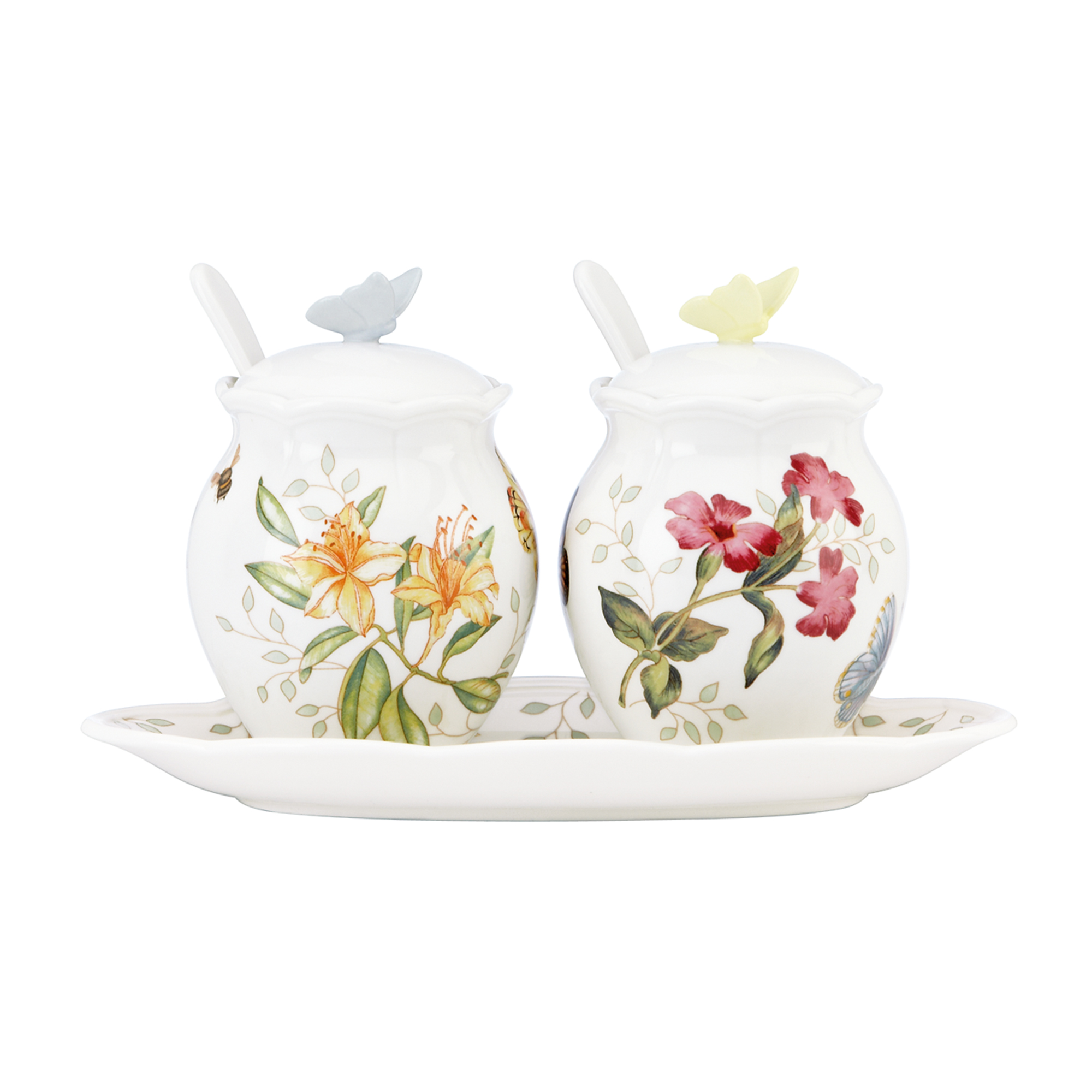 lenox butterfly meadow tea set
