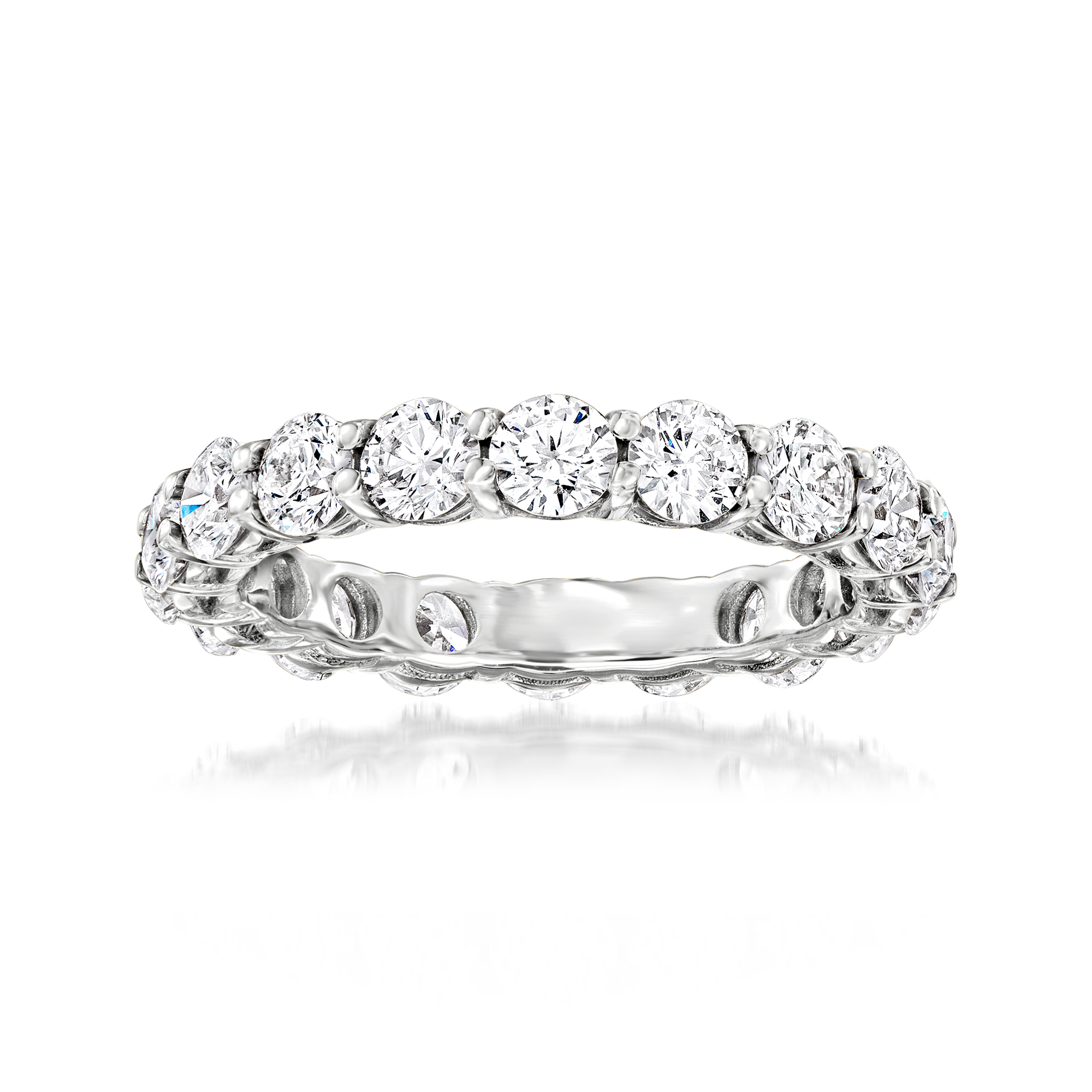 3.00 ct. t.w. Lab-Grown Diamond Eternity Band in 14kt White Gold