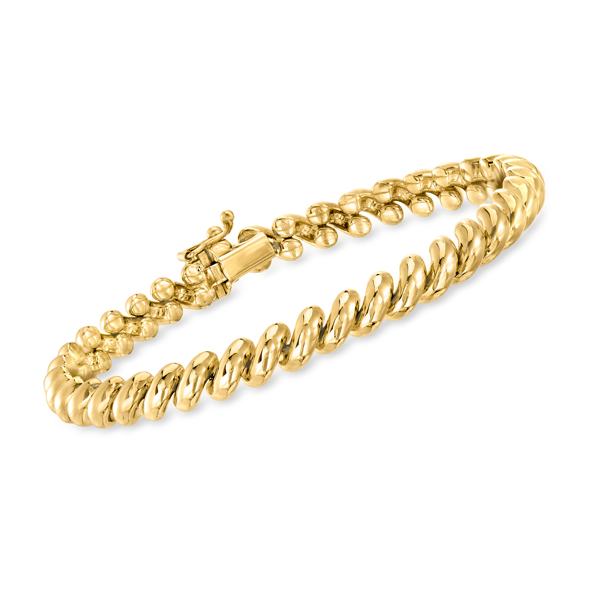 14kt Yellow Gold San Marco Bracelet