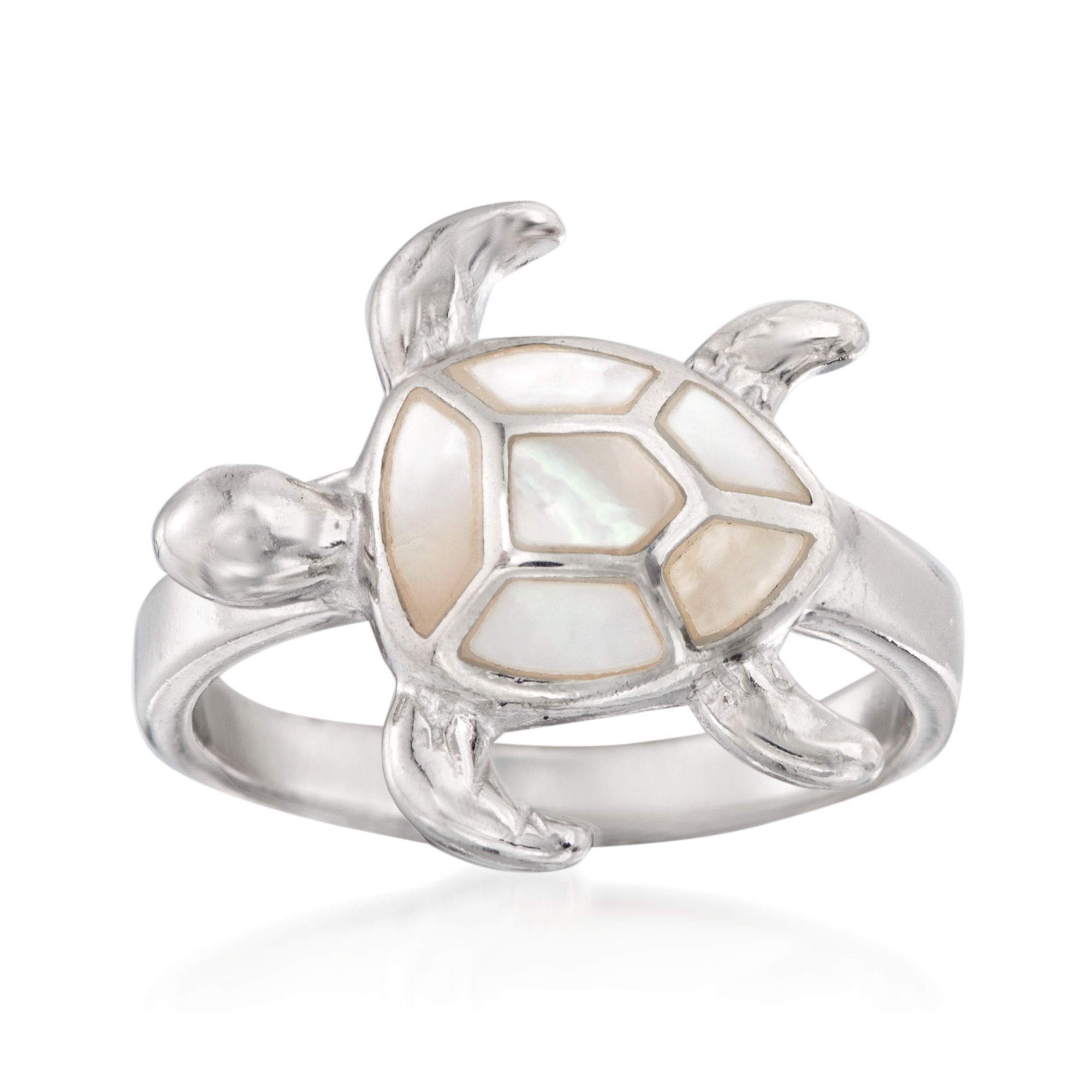 Turtle ring silver price sales