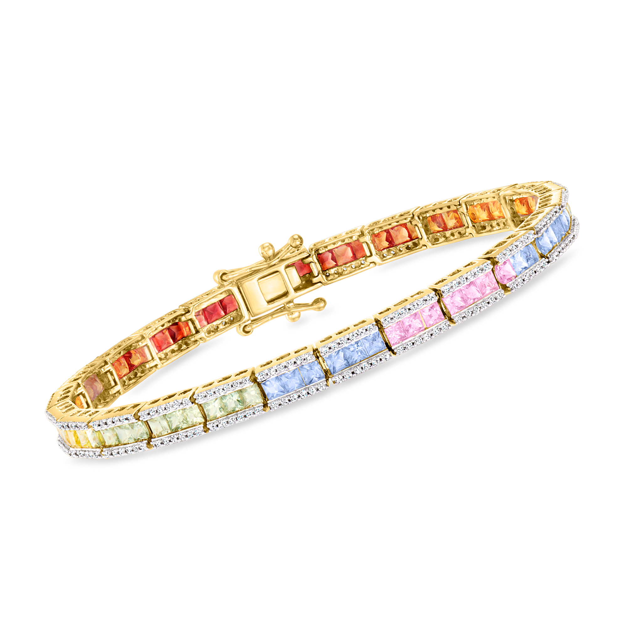 ブレスレット wing bling 14k Dora Daisy Pearl Bracelet Daisy bracelet with a gold-plated clover on white mini pearls