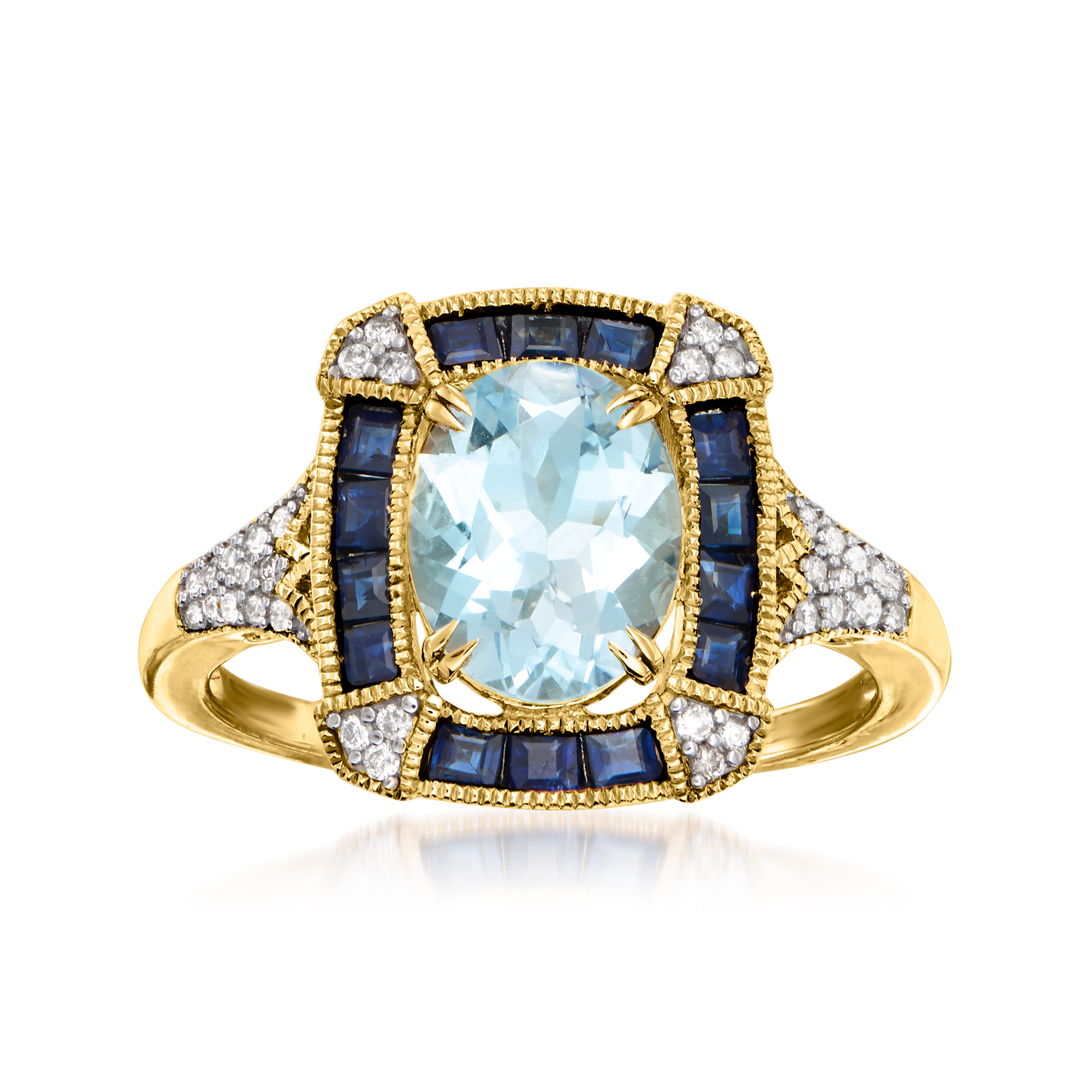 5.35 ct. t.w. Pink and White Topaz Ring in Sterling Silver