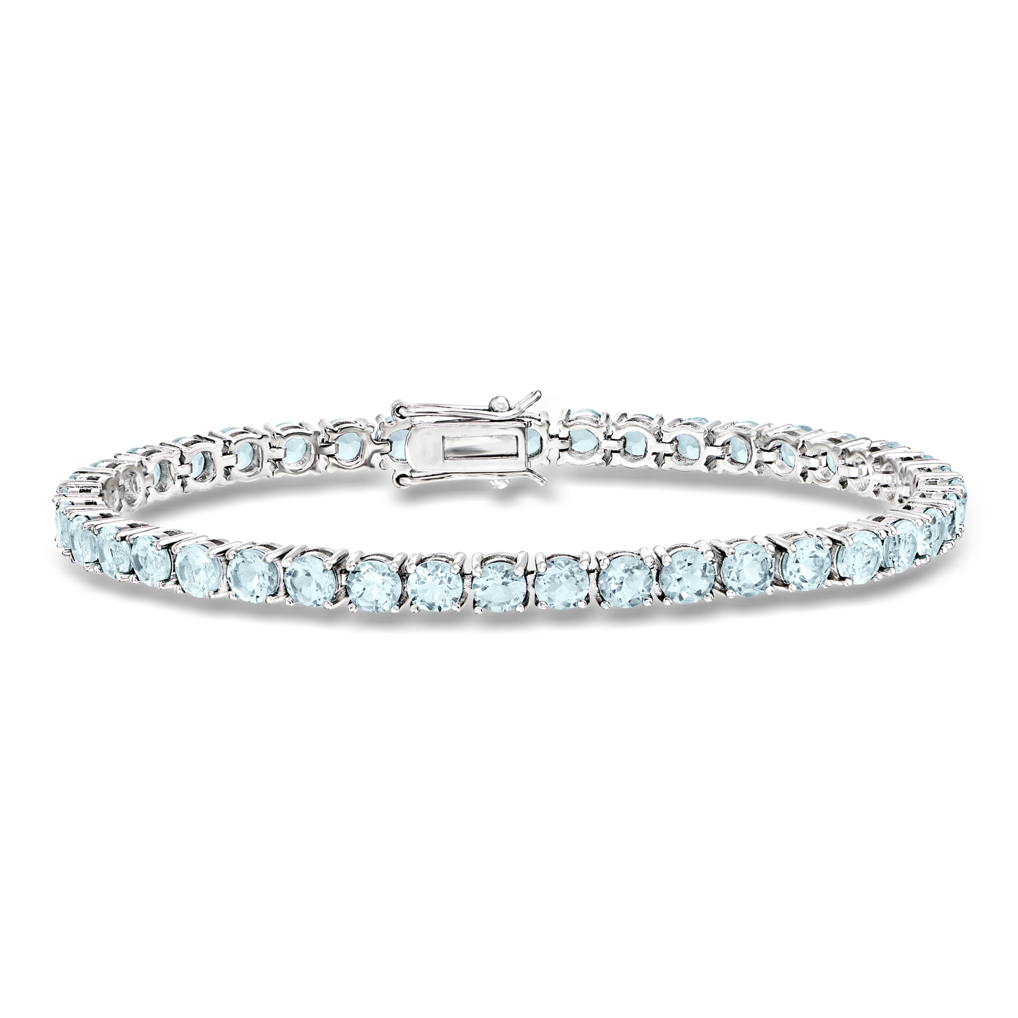 9.00 ct. t.w. Sky Blue Topaz Tennis Bracelet in Sterling Silver