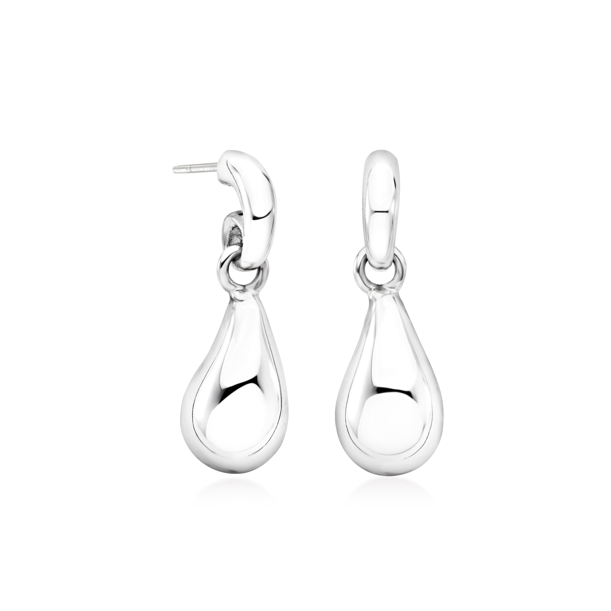 Zina Sterling Silver Teardrop Earrings 140$
