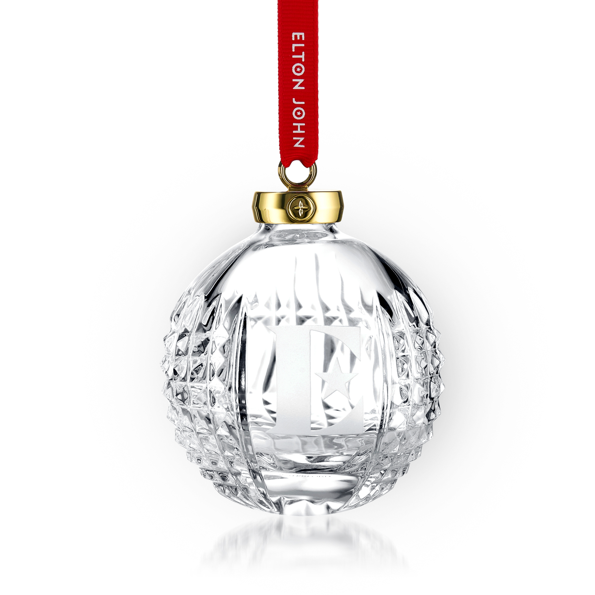 Waterford Crystal Elton John Bauble Ornament 175$