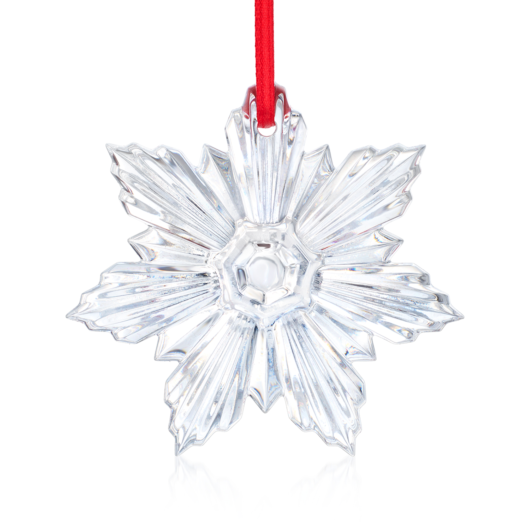 Baccarat 2025 Annual Palmette Crystal Ornament 150$