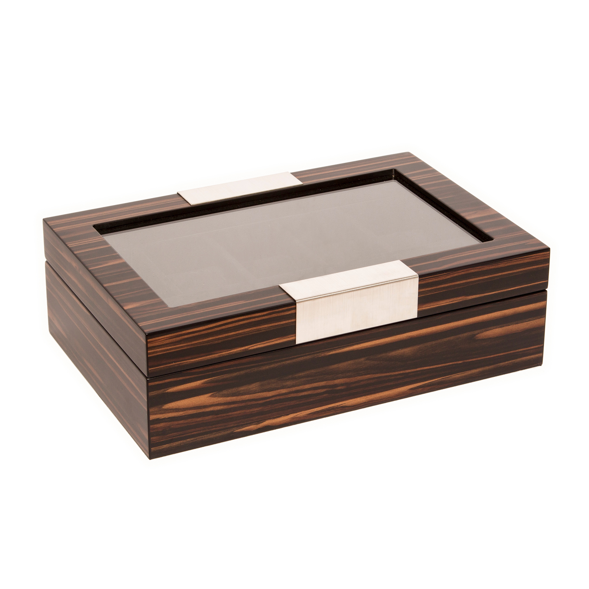 Brouk Co Matte Ebony Wooden 10-Watch Holder 225$