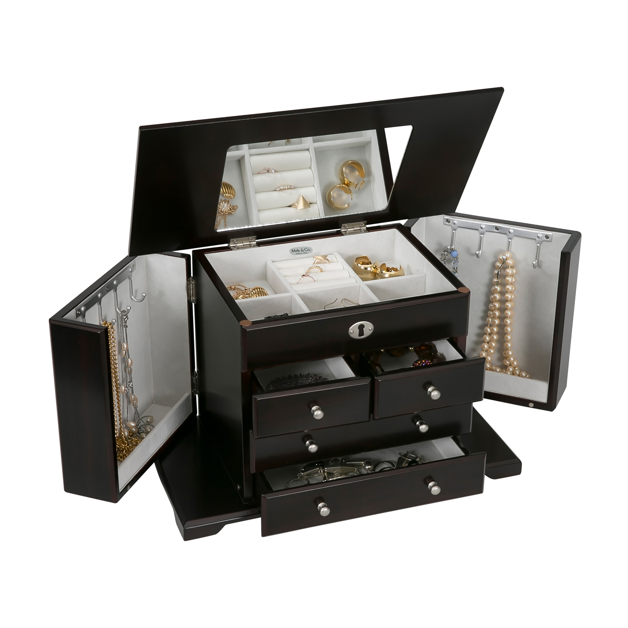 Mele Co Ellington Wooden Jewelry Box 299$