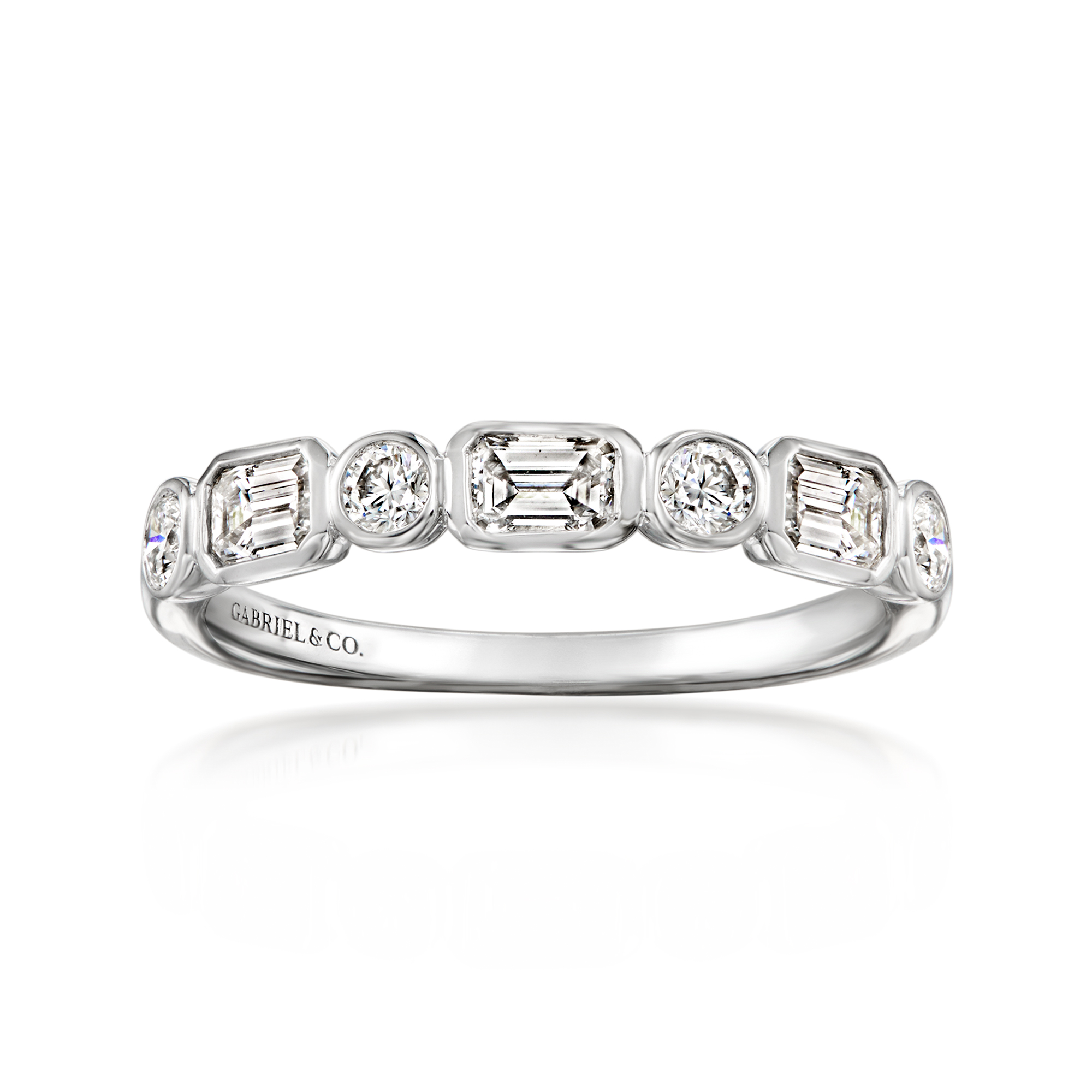 Gabriel Co 75 ct tw Diamond Ring in 14kt White Gold 3850$