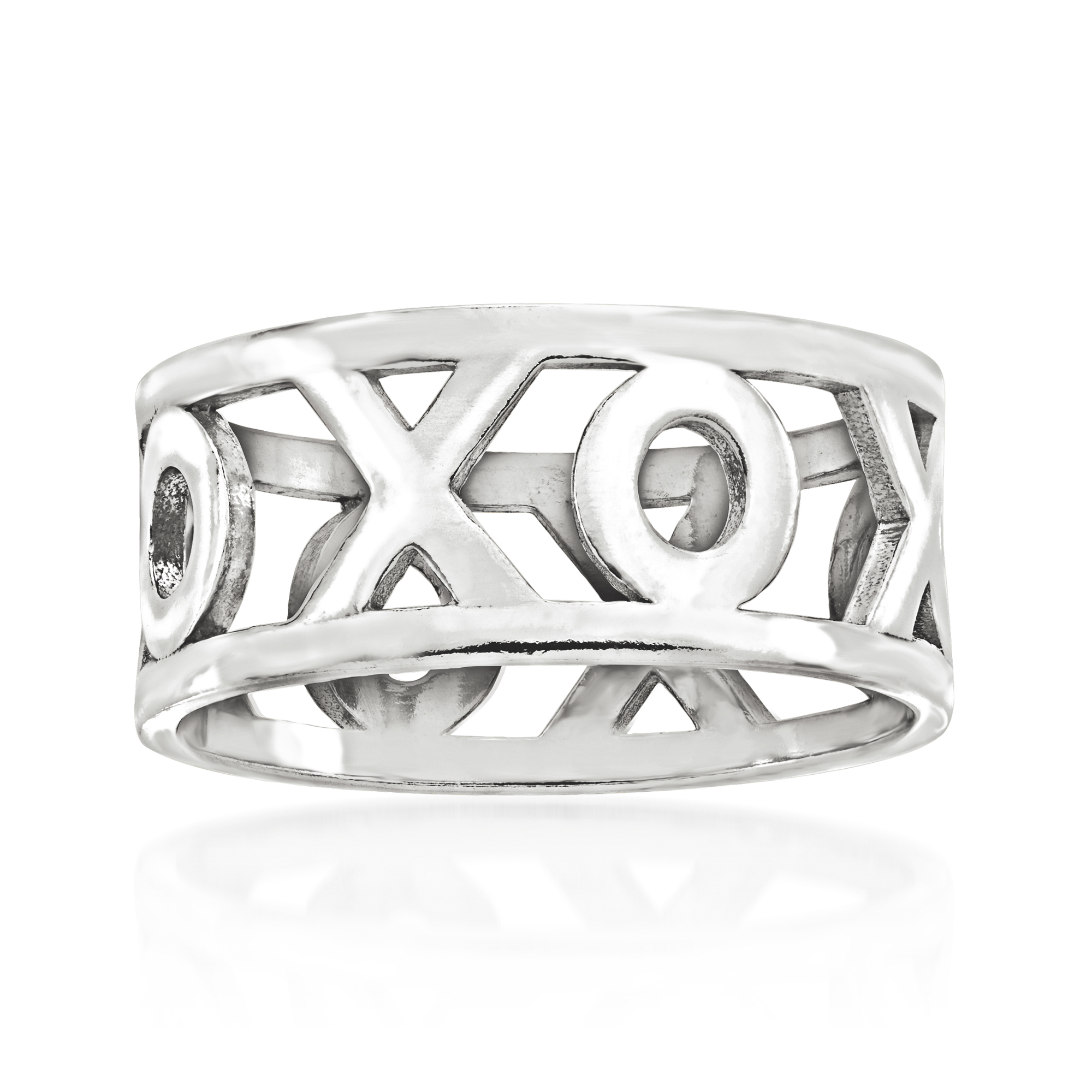 Sterling Silver XO Ring 76$