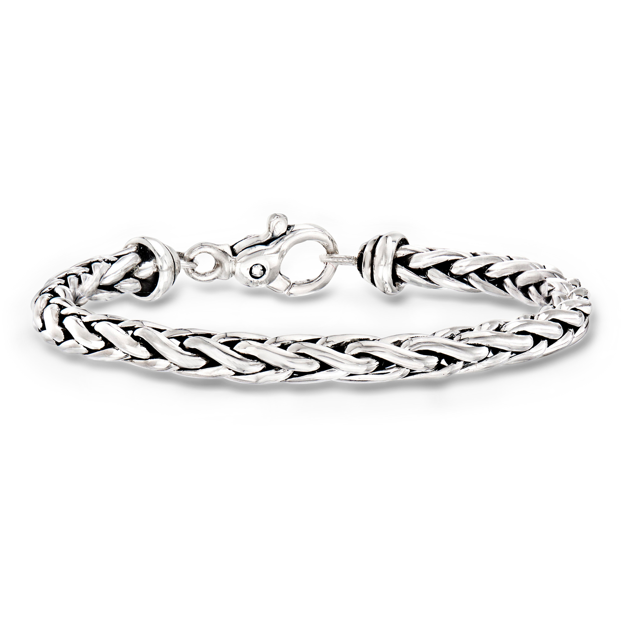 Zina Sterling Silver Wheat-Chain Bracelet 329$