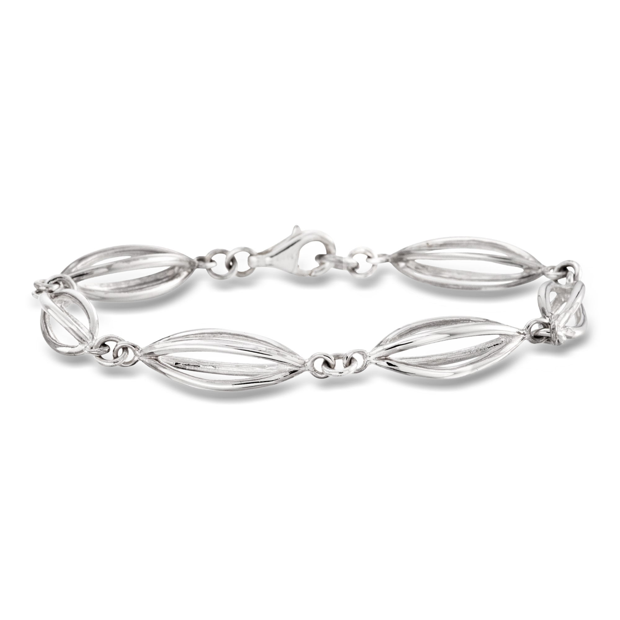 Zina Sterling Silver Pod Bracelet 259$