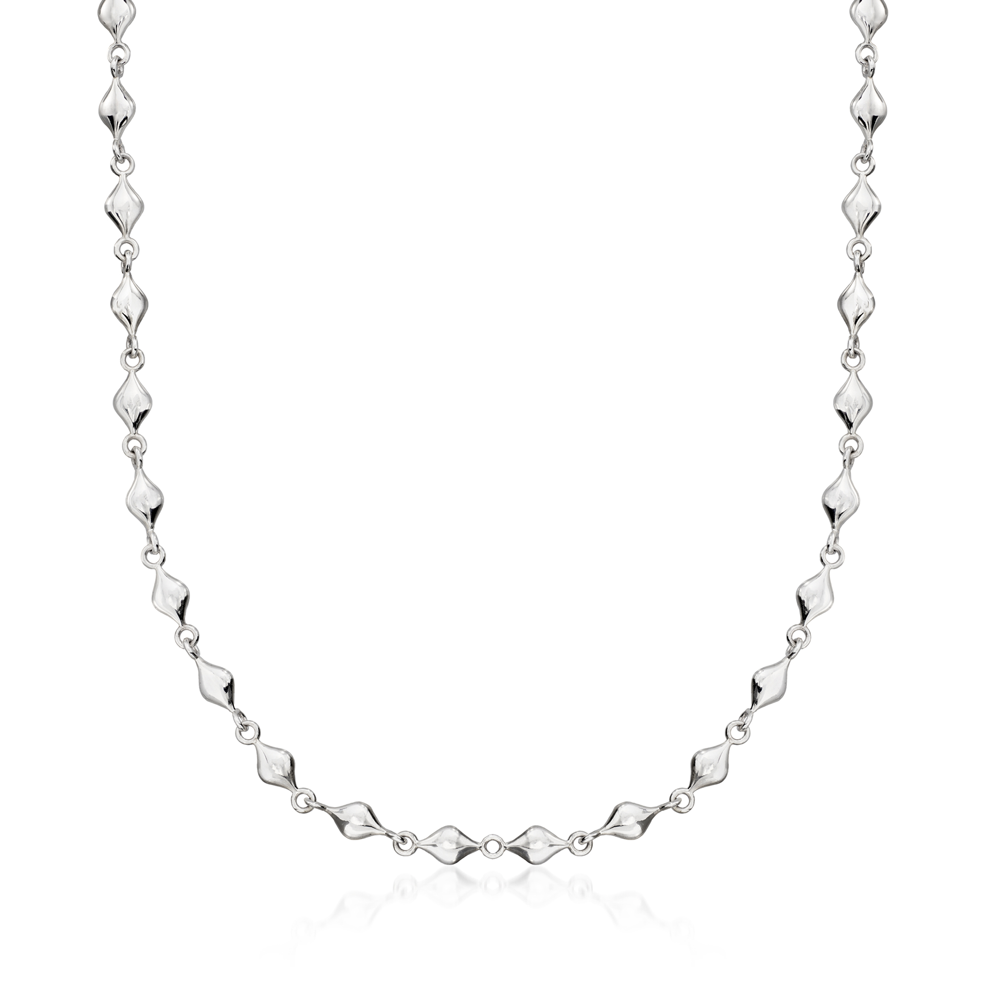 Zina Sterling Silver Teardrop Necklace