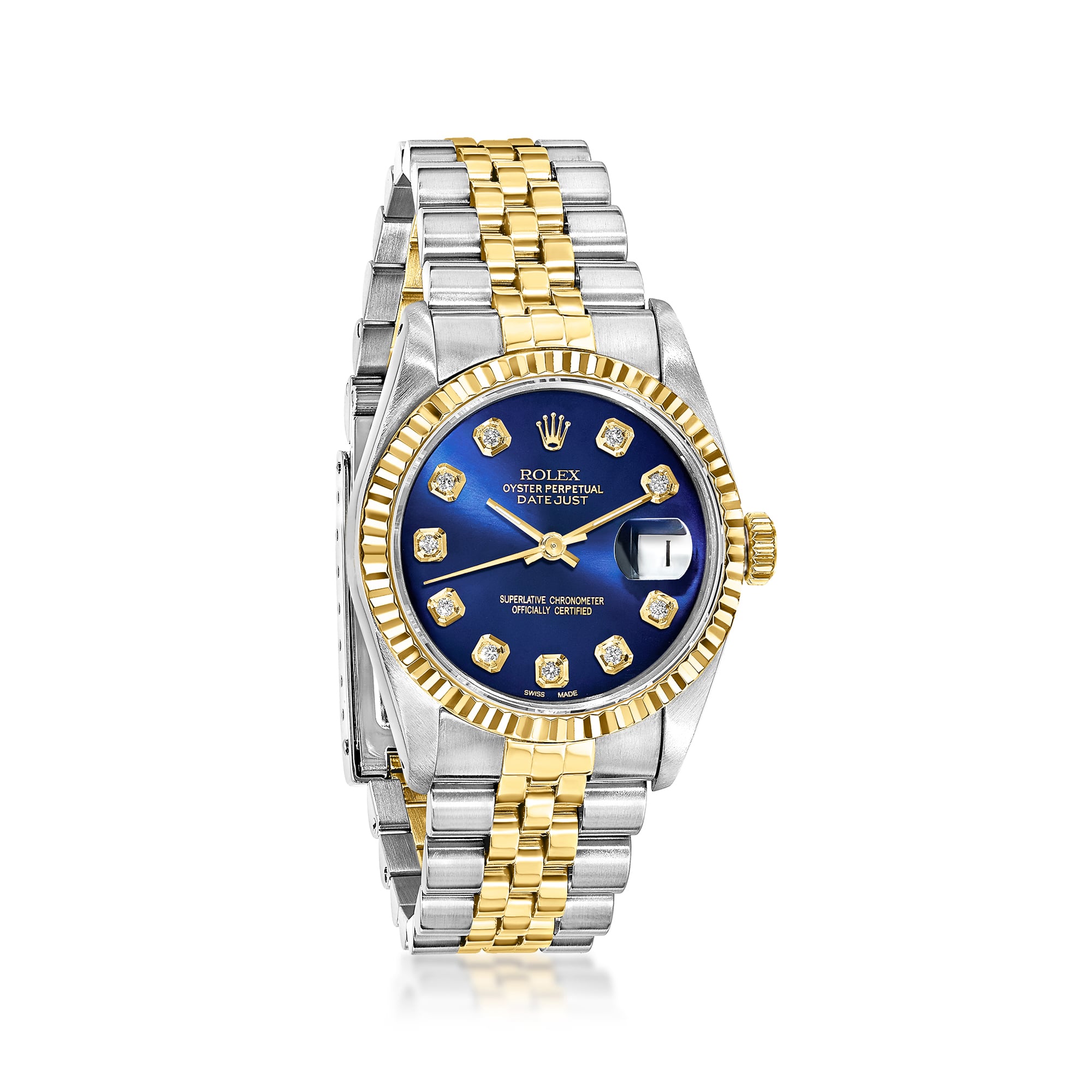 PreOwned Rolex Datejust Womens 31mm Automatic Stainless Steel and 18kt Yellow Gold Watch