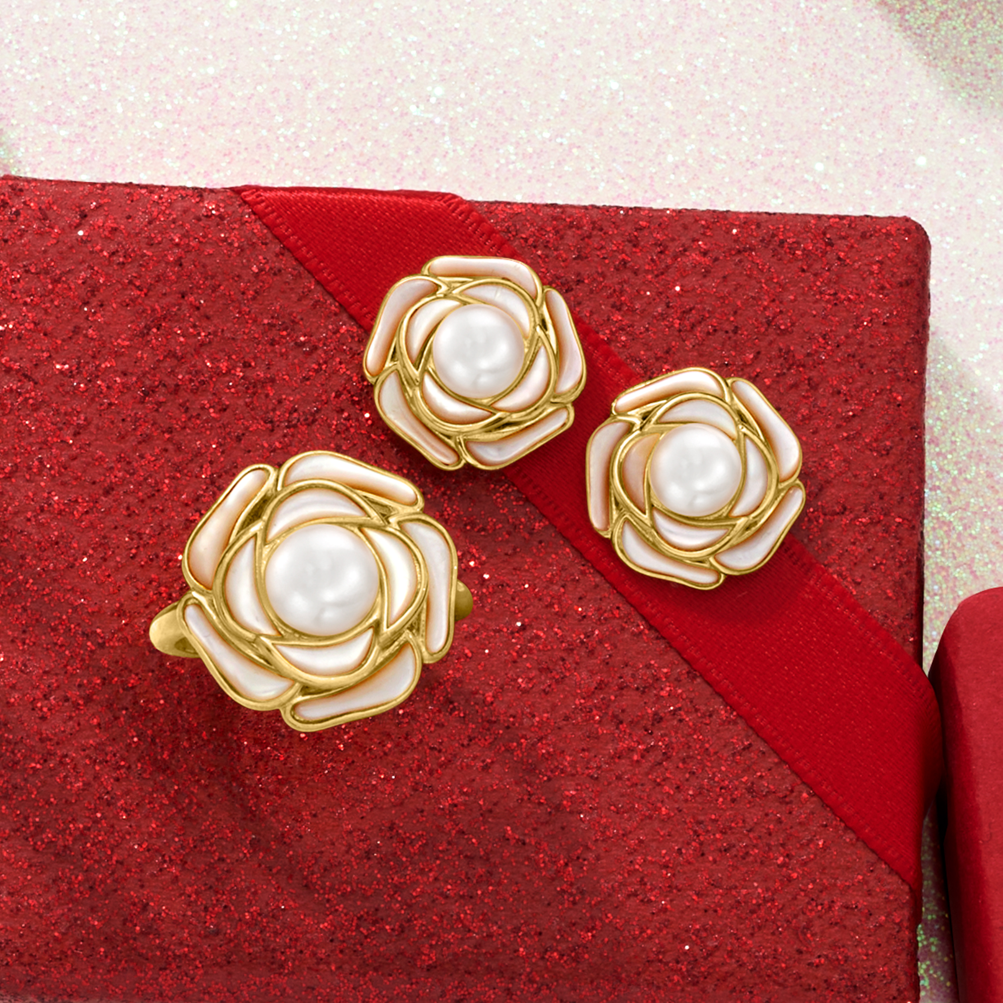 ■ENGBROX■ silver925 rosy pearl earring EBEA24032SV rosy pearl earring - ENGBROX | 60% - Asian Fashion Online Store