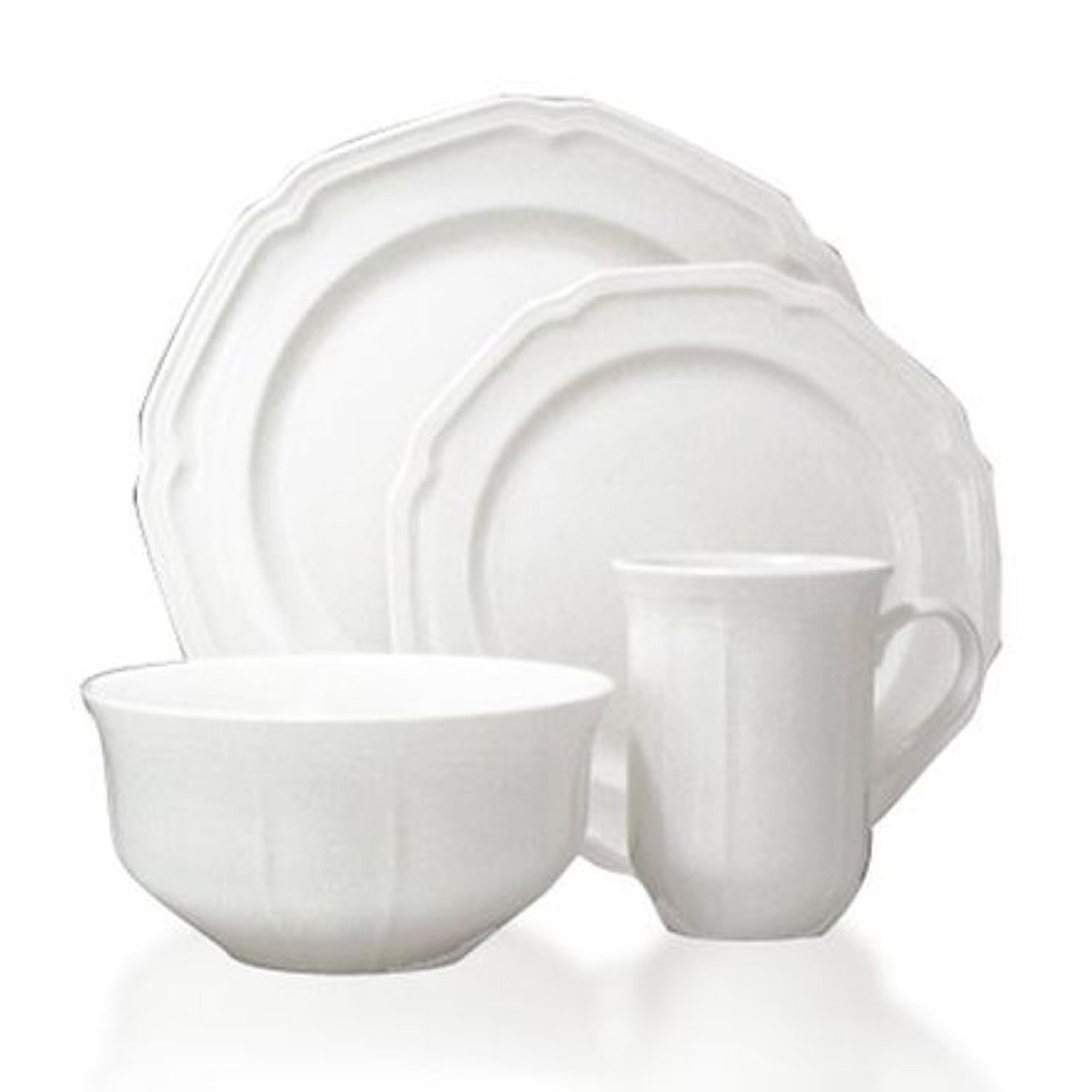 white antique様 Vintage Lenox Porcelain Aquarius Collection Ivory Candlesticks Set