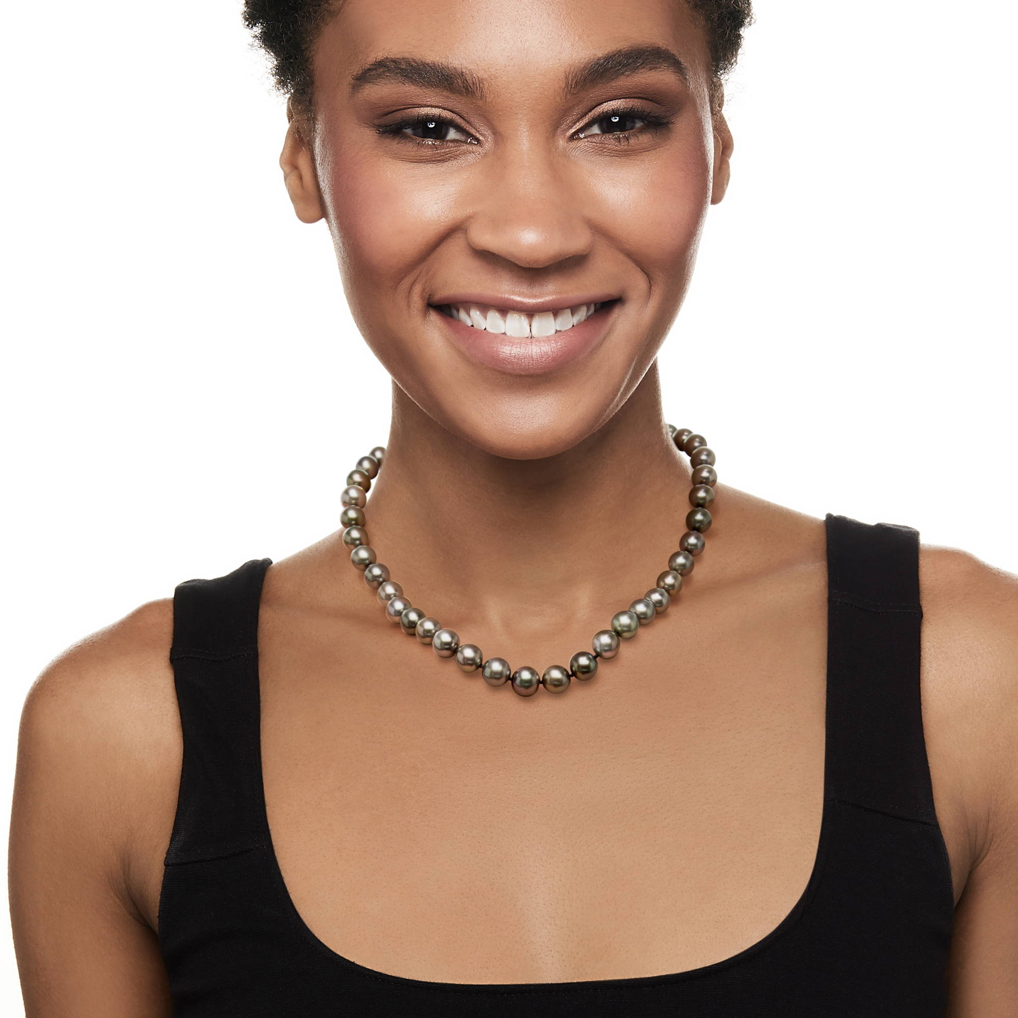 Ross simons black pearl necklace deals