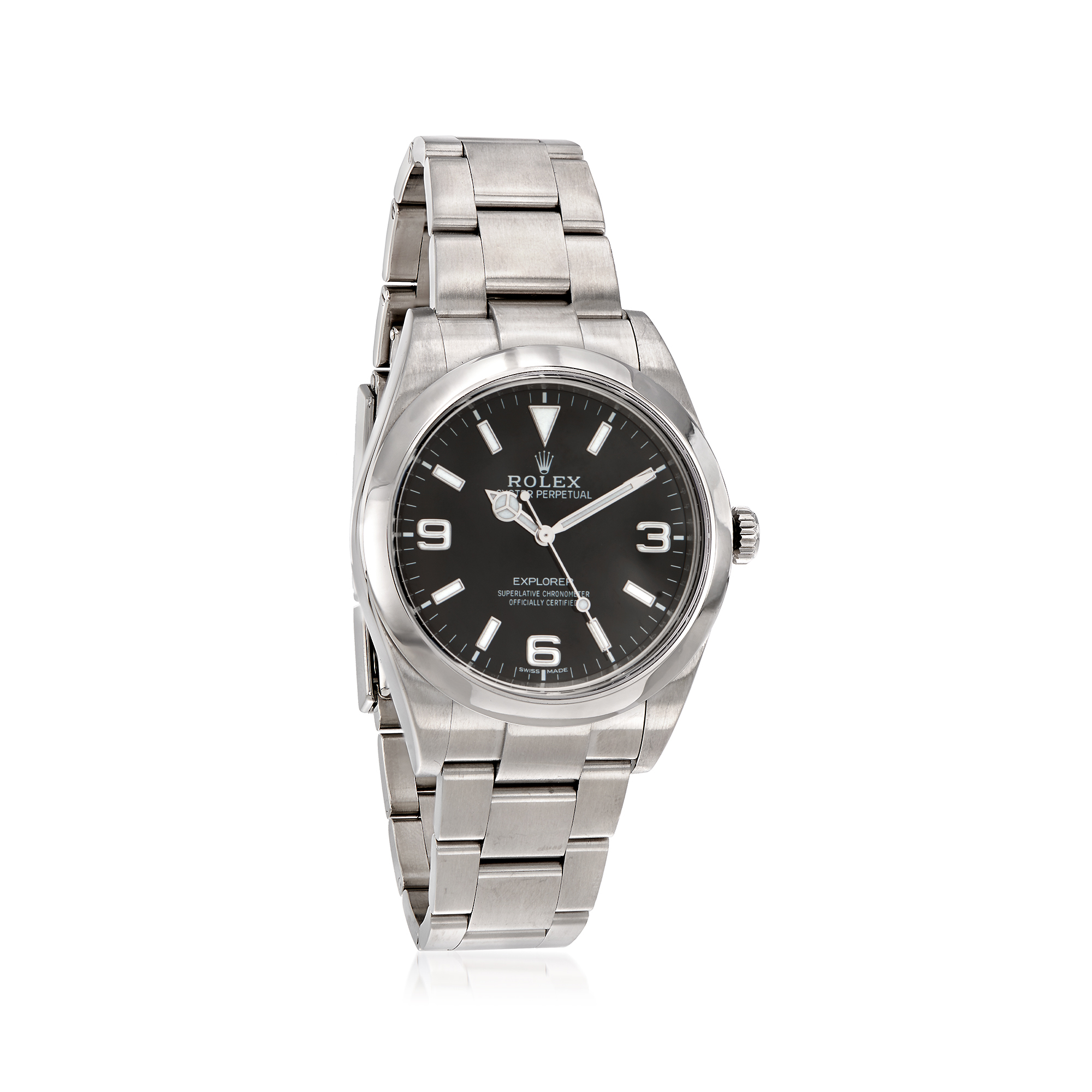 39mm Automatic Stainless Steel Watch 