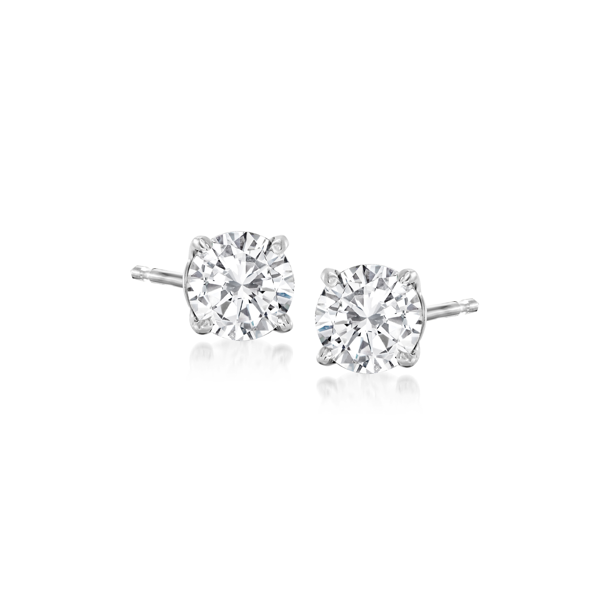 ross simon diamond earrings