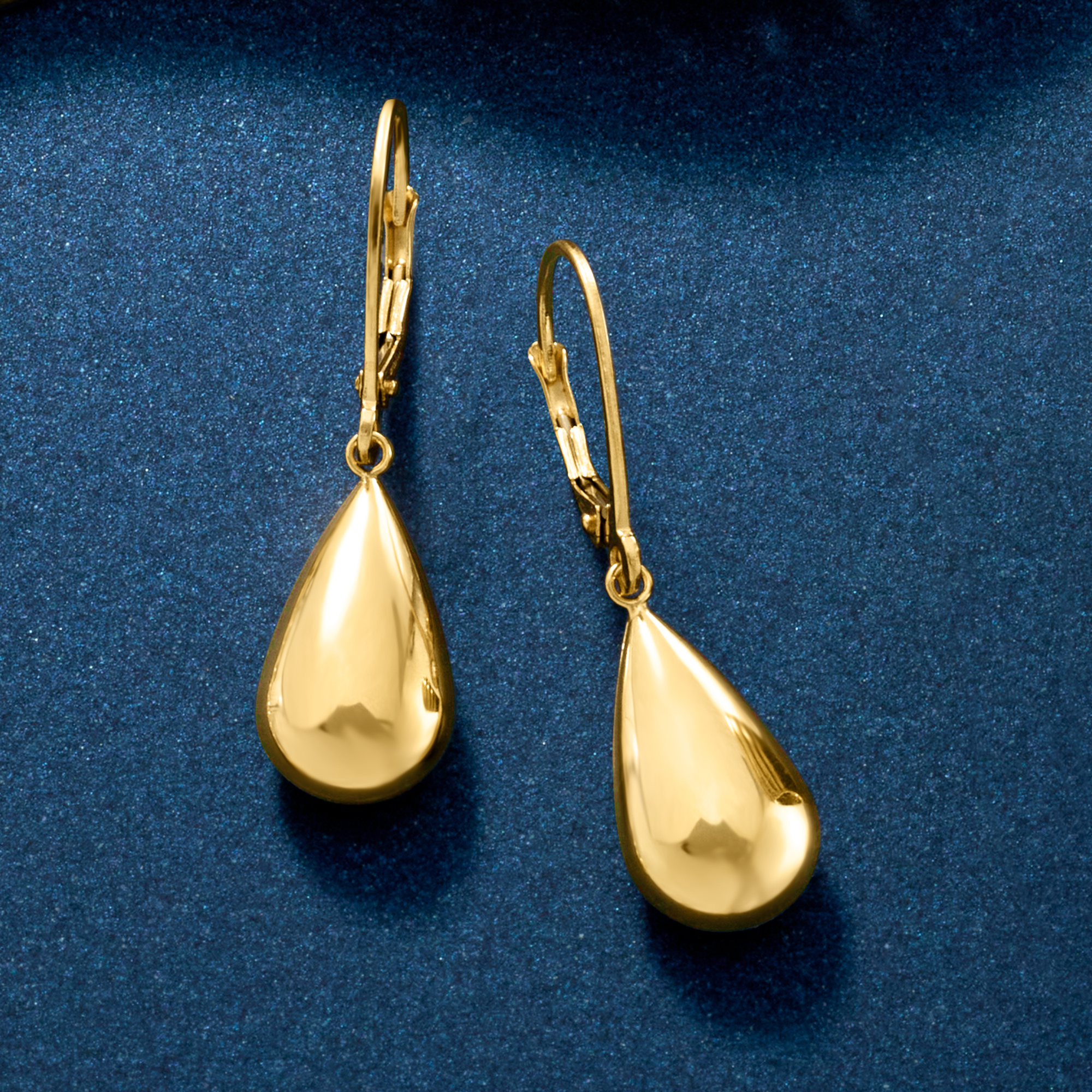 18kt Yellow Gold Teardrop Earrings | Ross Simons 18kt Yellow Gold Teardrop Earrings | Ross Simons