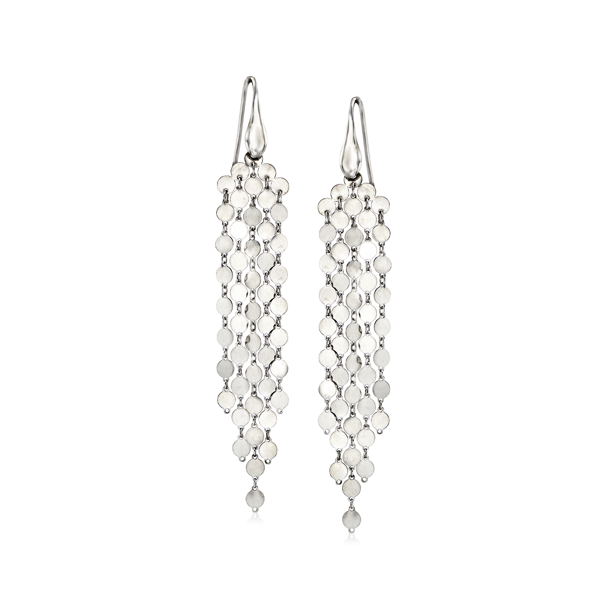 Savlano 925 Sterling Silver Triple Dangle Geometric Rhombus Drop Earrings -14K Gold Plated Drop Earrings Comes With Gift Box For Women - Made In Italy (Y