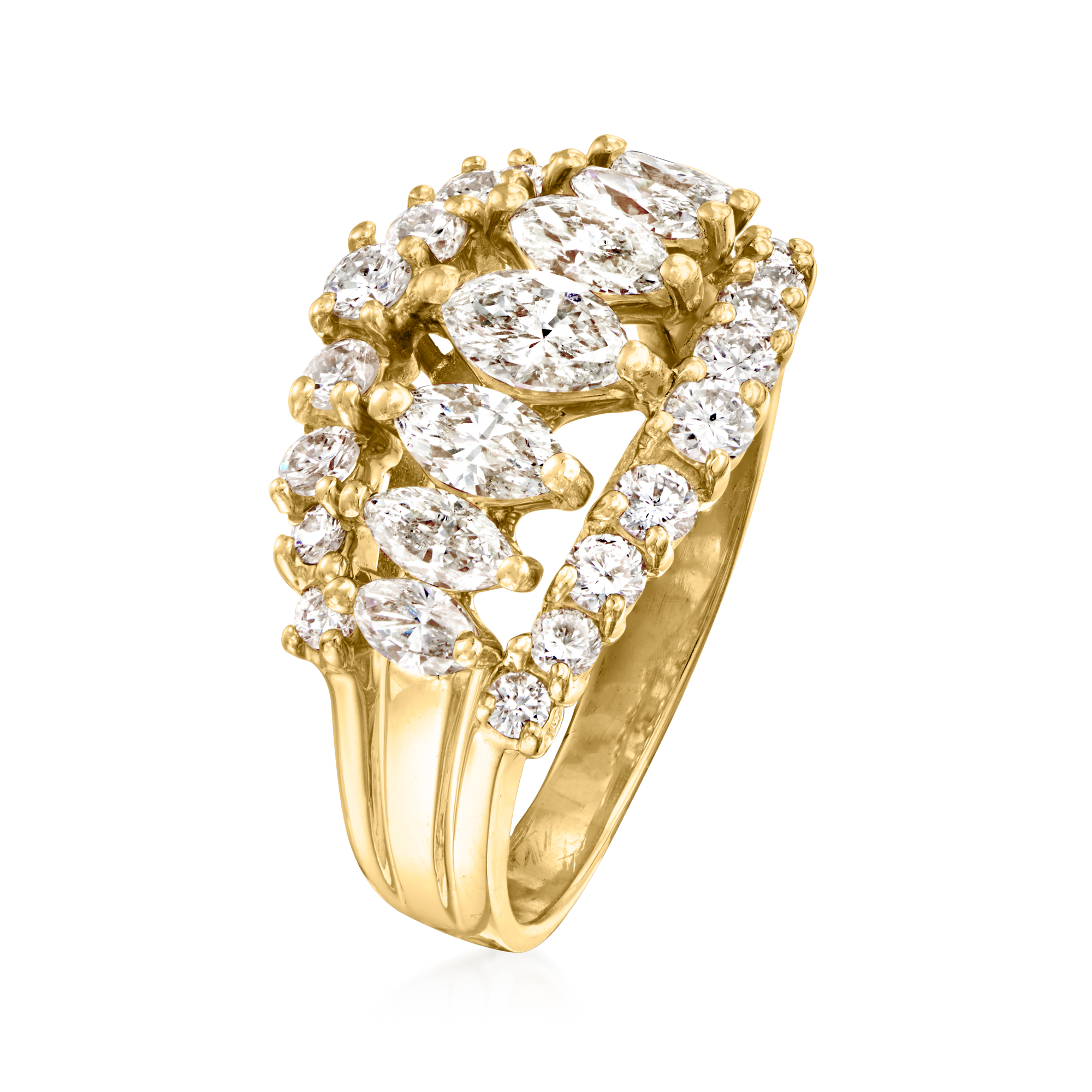 USA製 CORINTH コリンス MA-1 M ゴールド IDEAL 80s C. 1990 Vintage 5.80 Carat Prasiolite Ring with .15 ct. t.w.