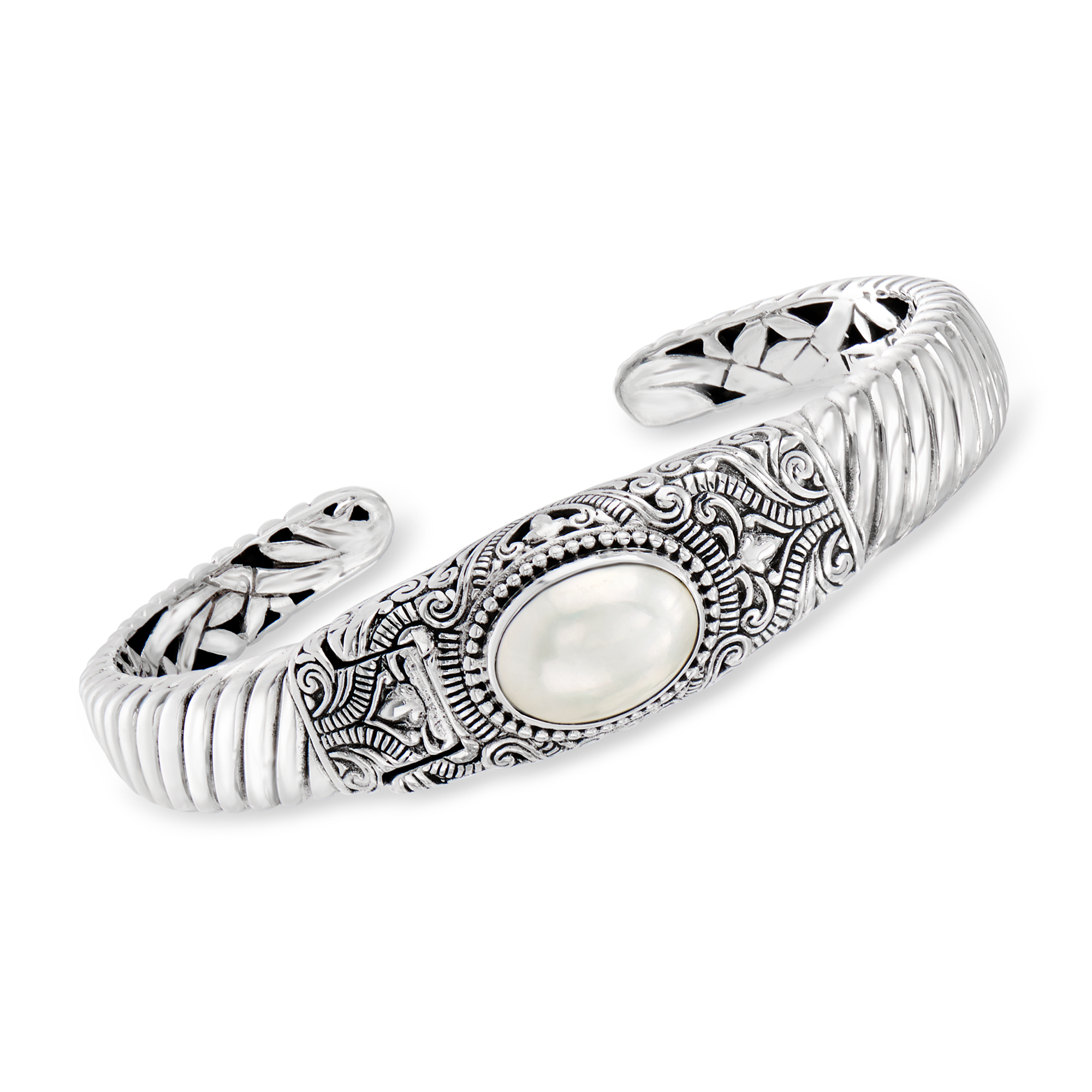Sterling Silver Braided Wristband Bracelet from Bali - Distinctive Style |  NOVICA