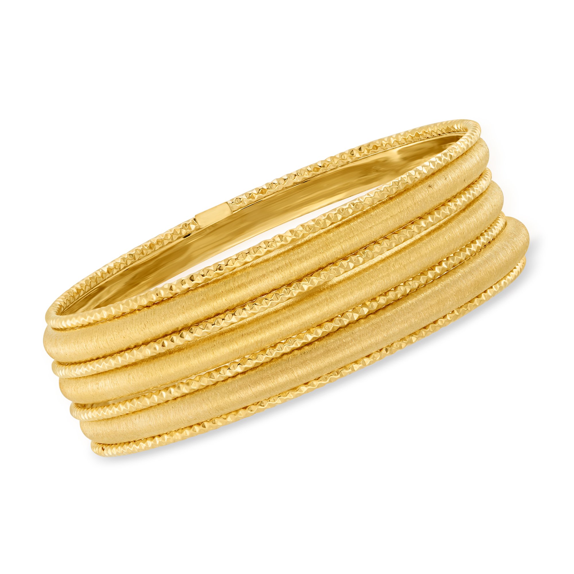 ross simons gold bangles