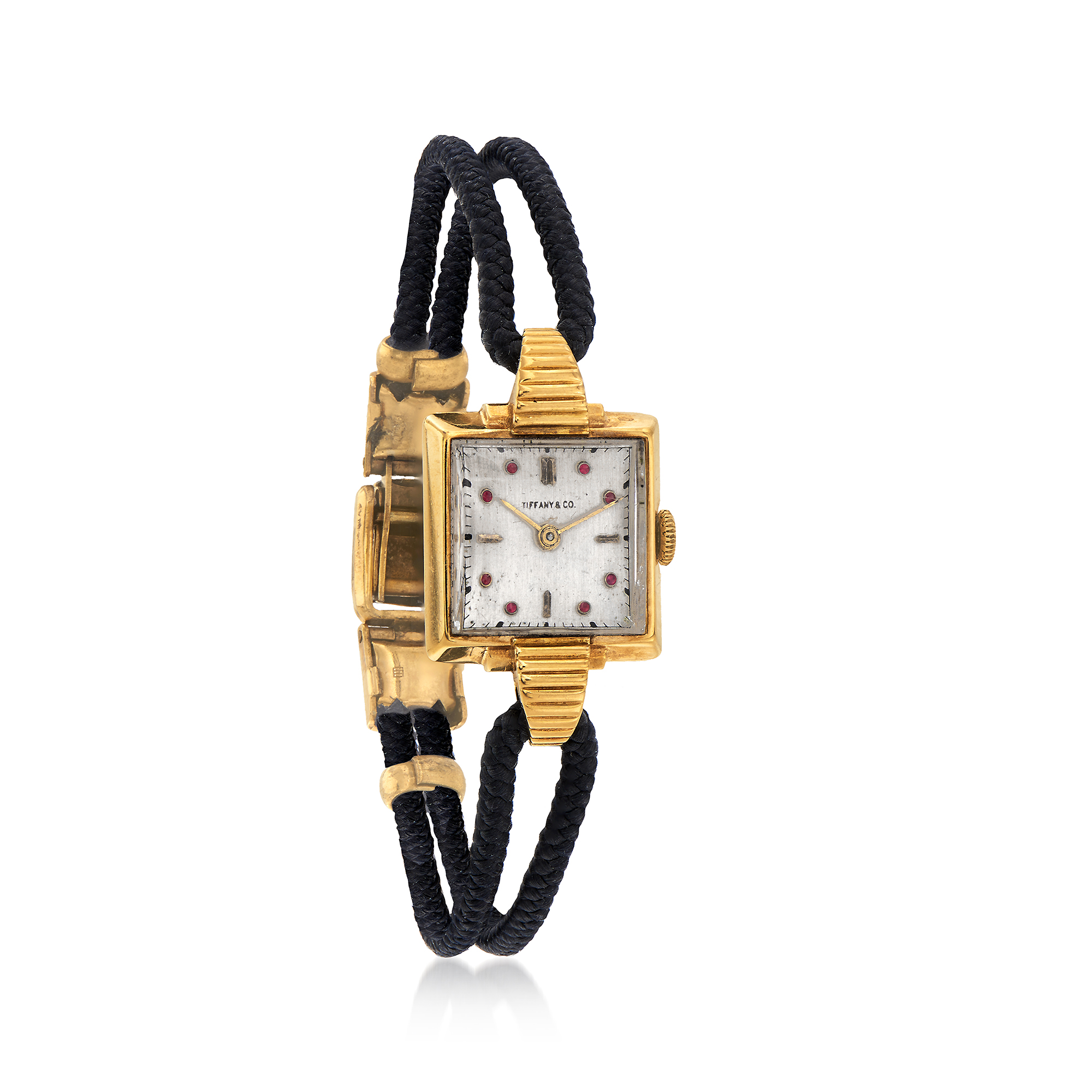 Gold Rope Tiffany Vintage Watches For Sale 1930 Vintage Tiffany