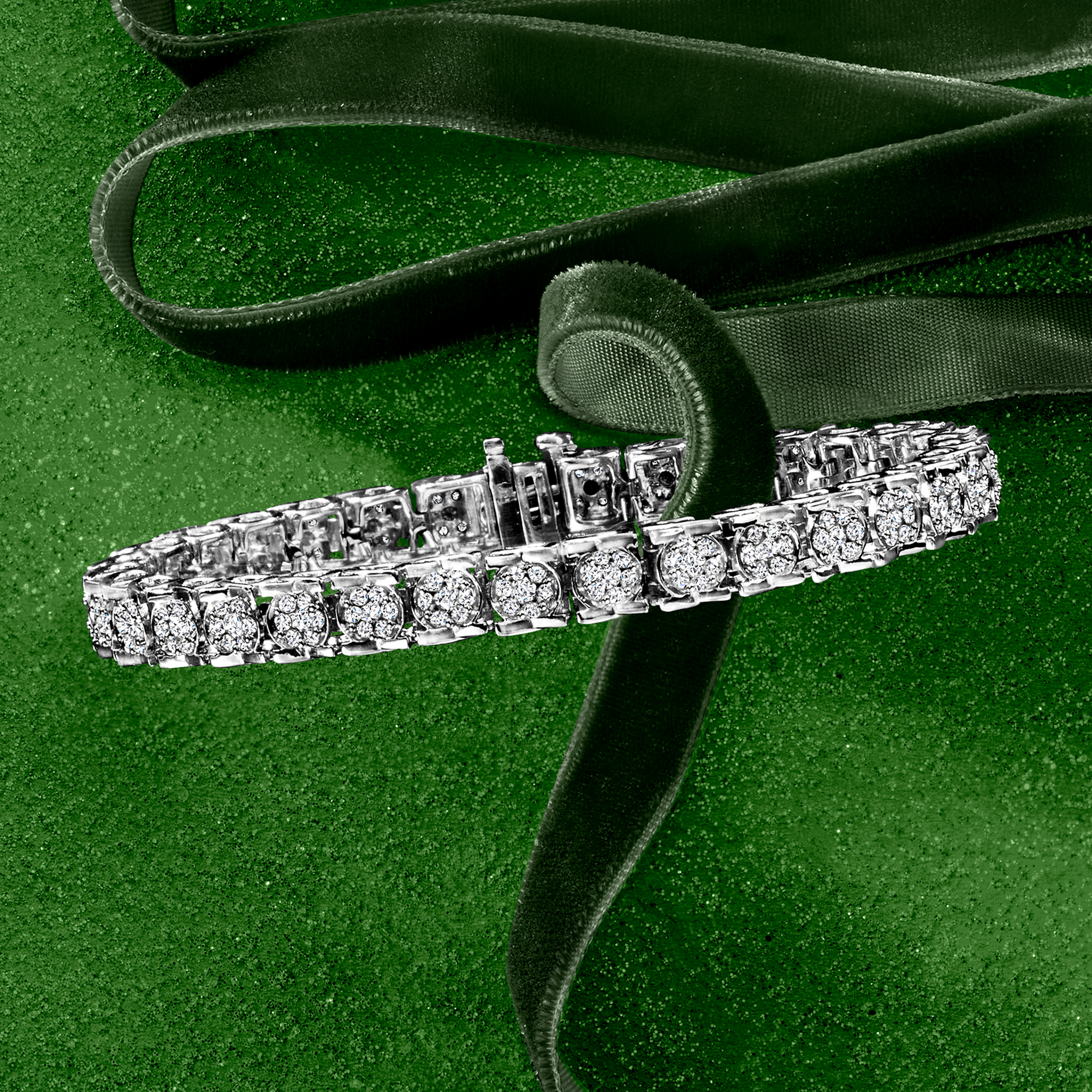 3.00 ct. t.w. Diamond Tennis Bracelet in Sterling Silver