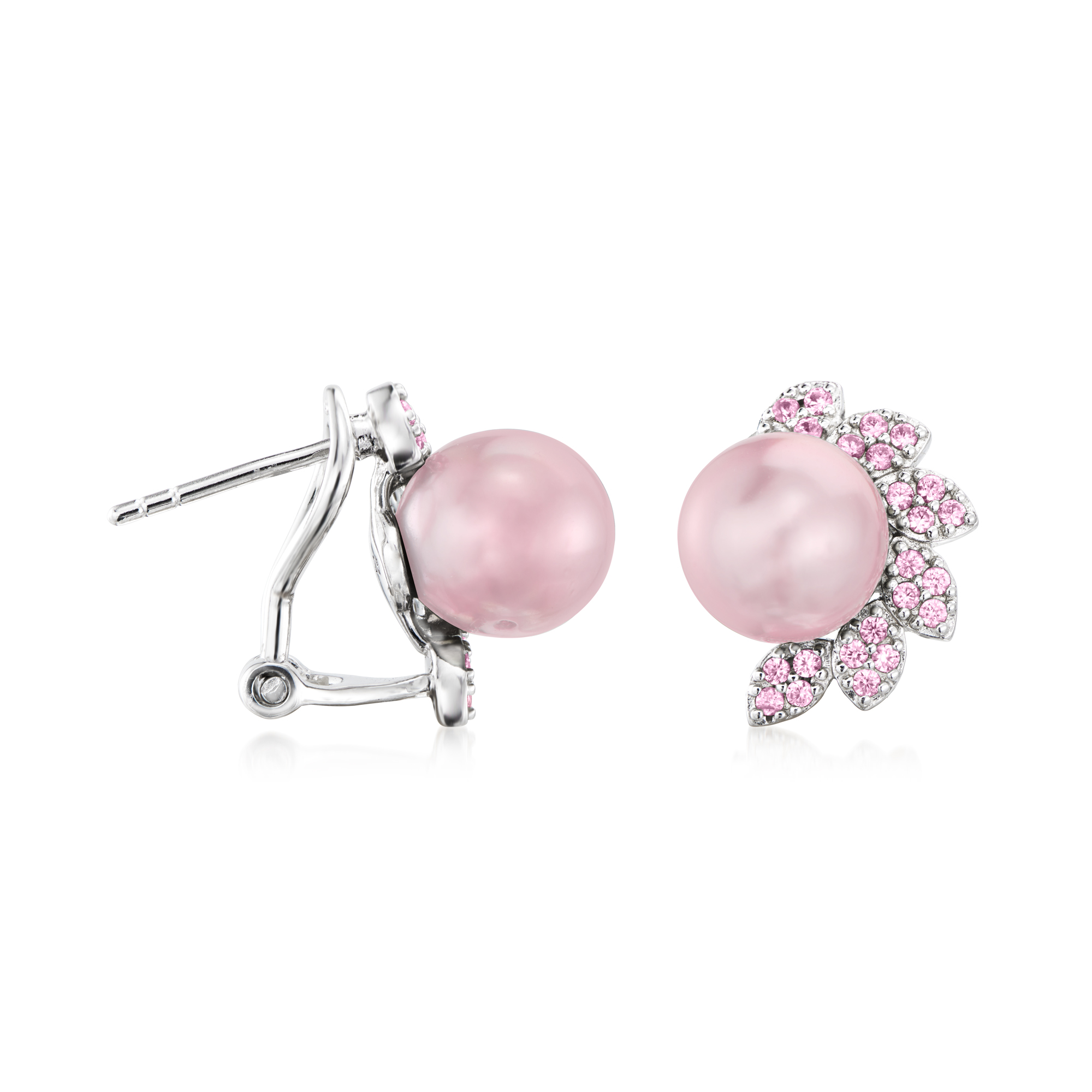 【TATIANA】(Silver925) Present Pearl Rose Earrings☆ピアス Designer fashion, Seoul-fully created | W Concept