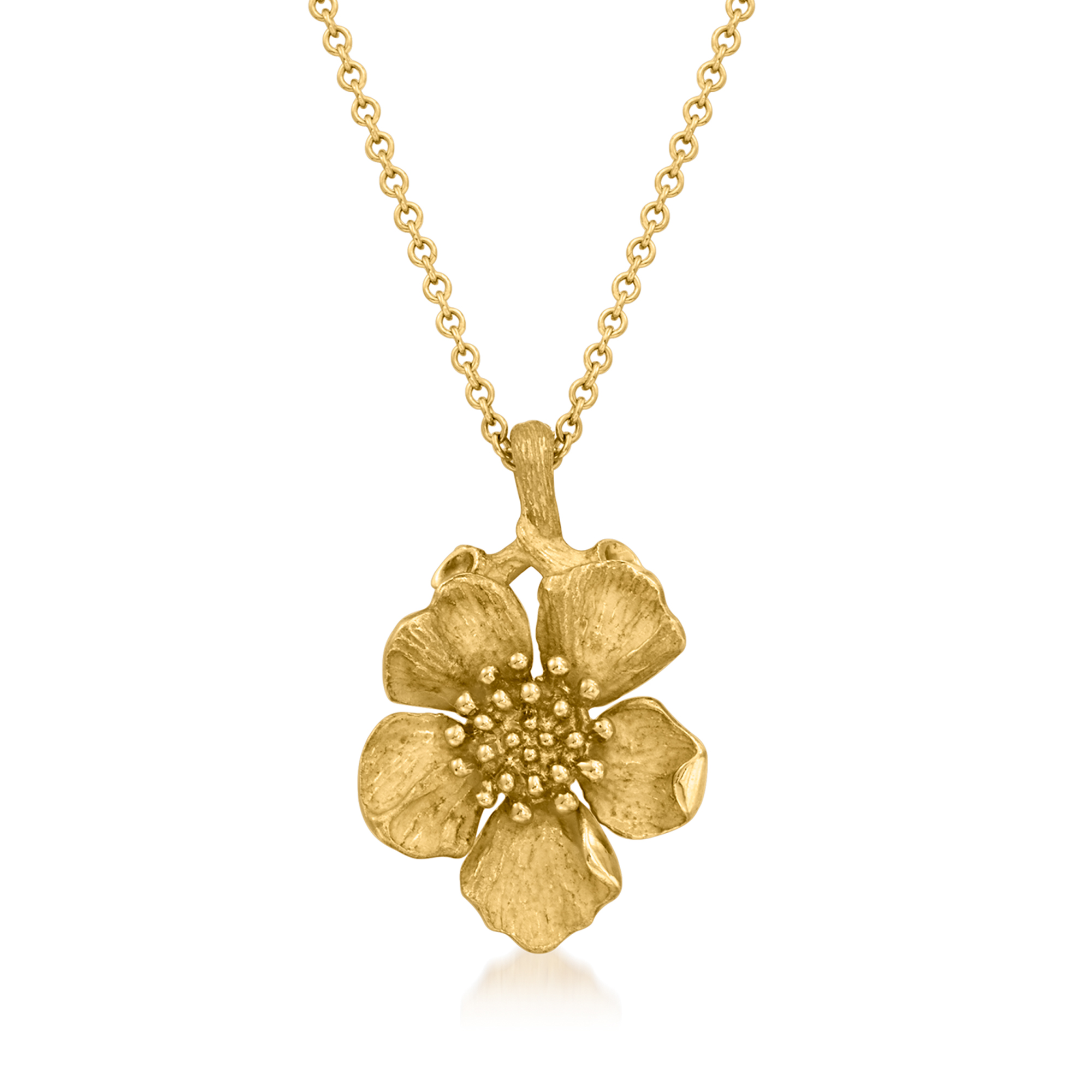 Tiffany flower pendant deals