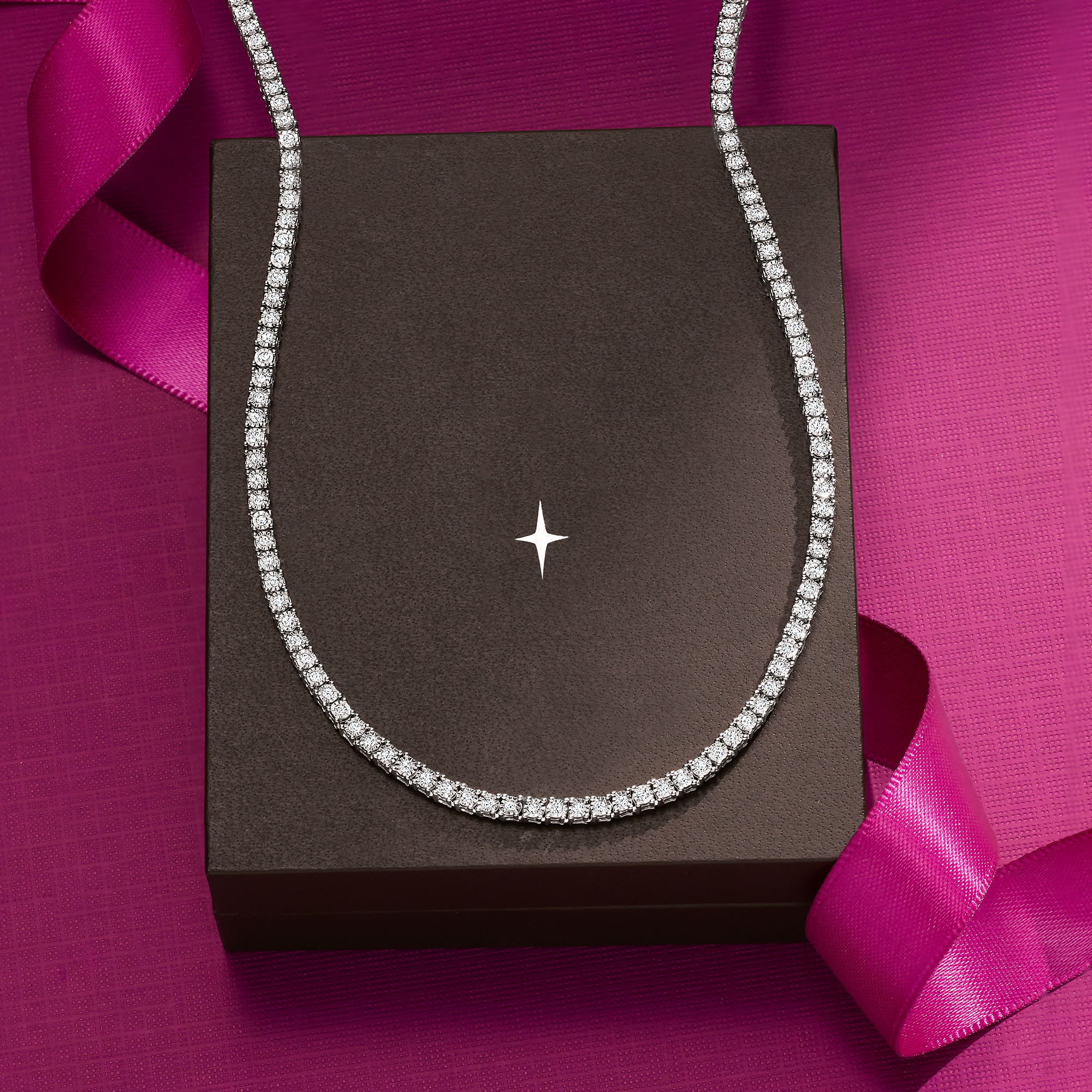 ネックレス・チョーカー DARKAI FW24 WHITE TENNIS S NECKLACE (DICO0065BBDIL BBDIL) N00733CRB0000---stone_type--