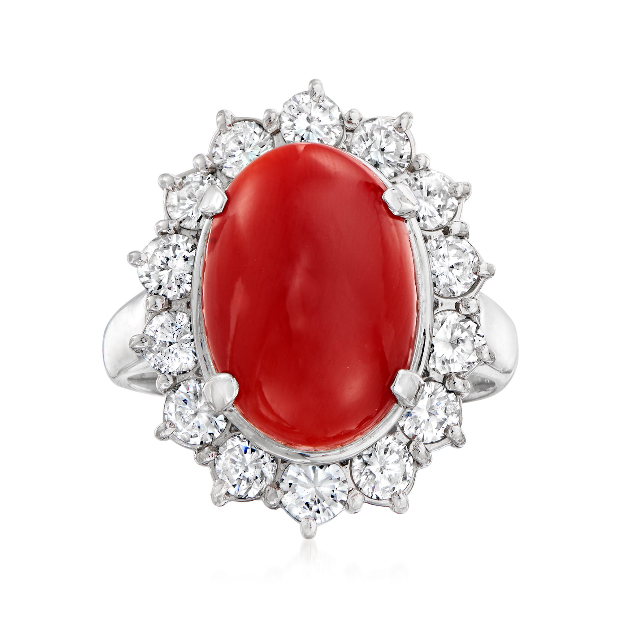 ★pandorum★ Red rock PR-031 Elevated Red Heart Ring