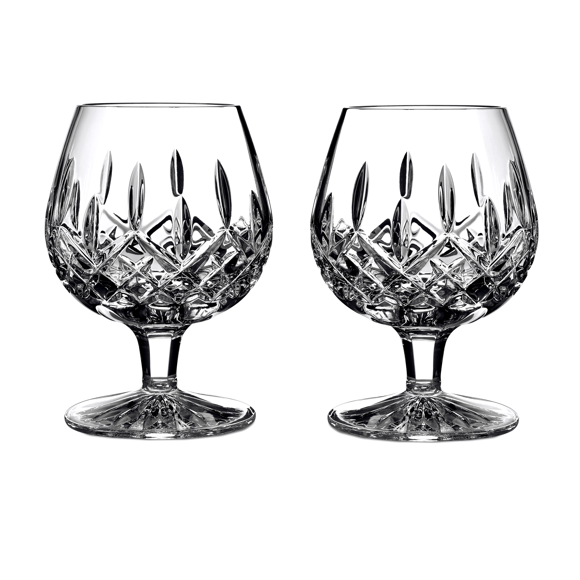 Waterford Crystal "Lismore" Set of 2 Brandy Glasses RossSimons