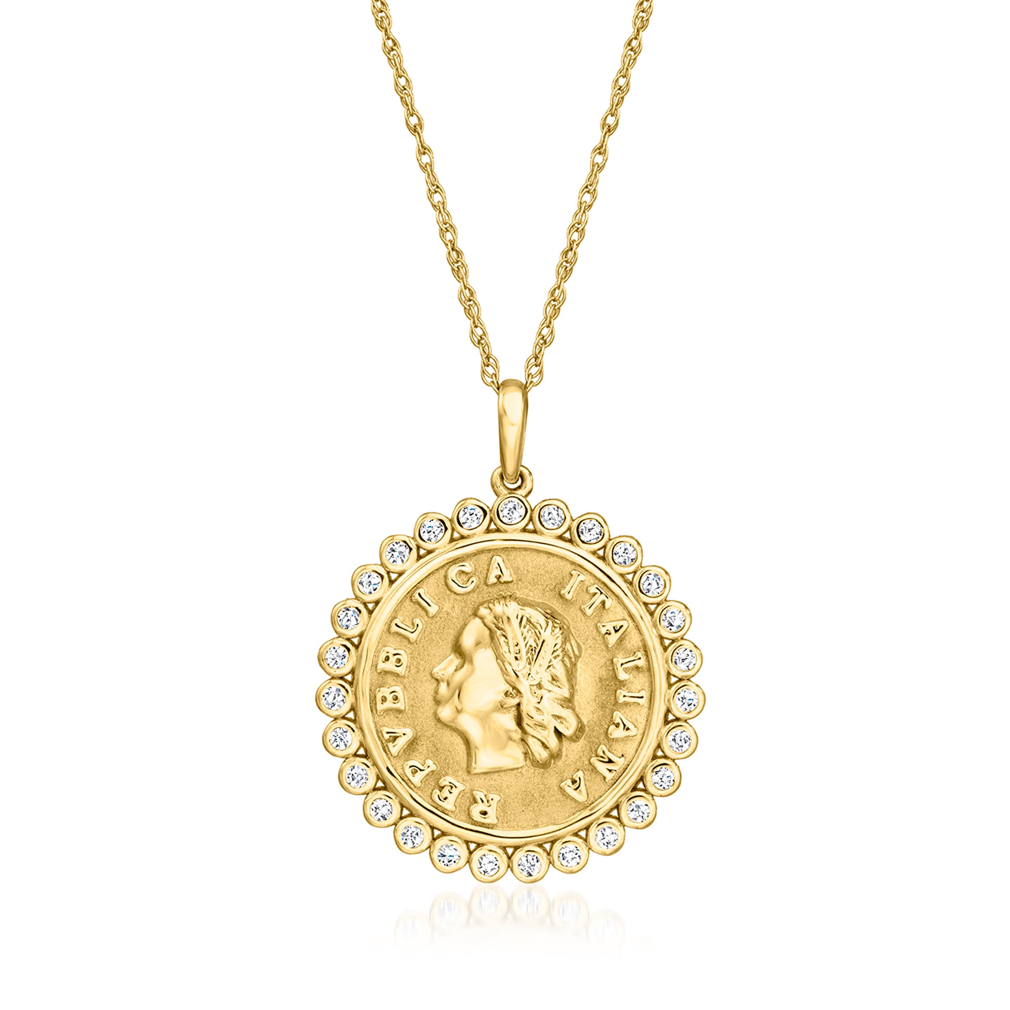 Dog - Jade Chinese Zodiac Pendant Necklace in 18kt Gold Over