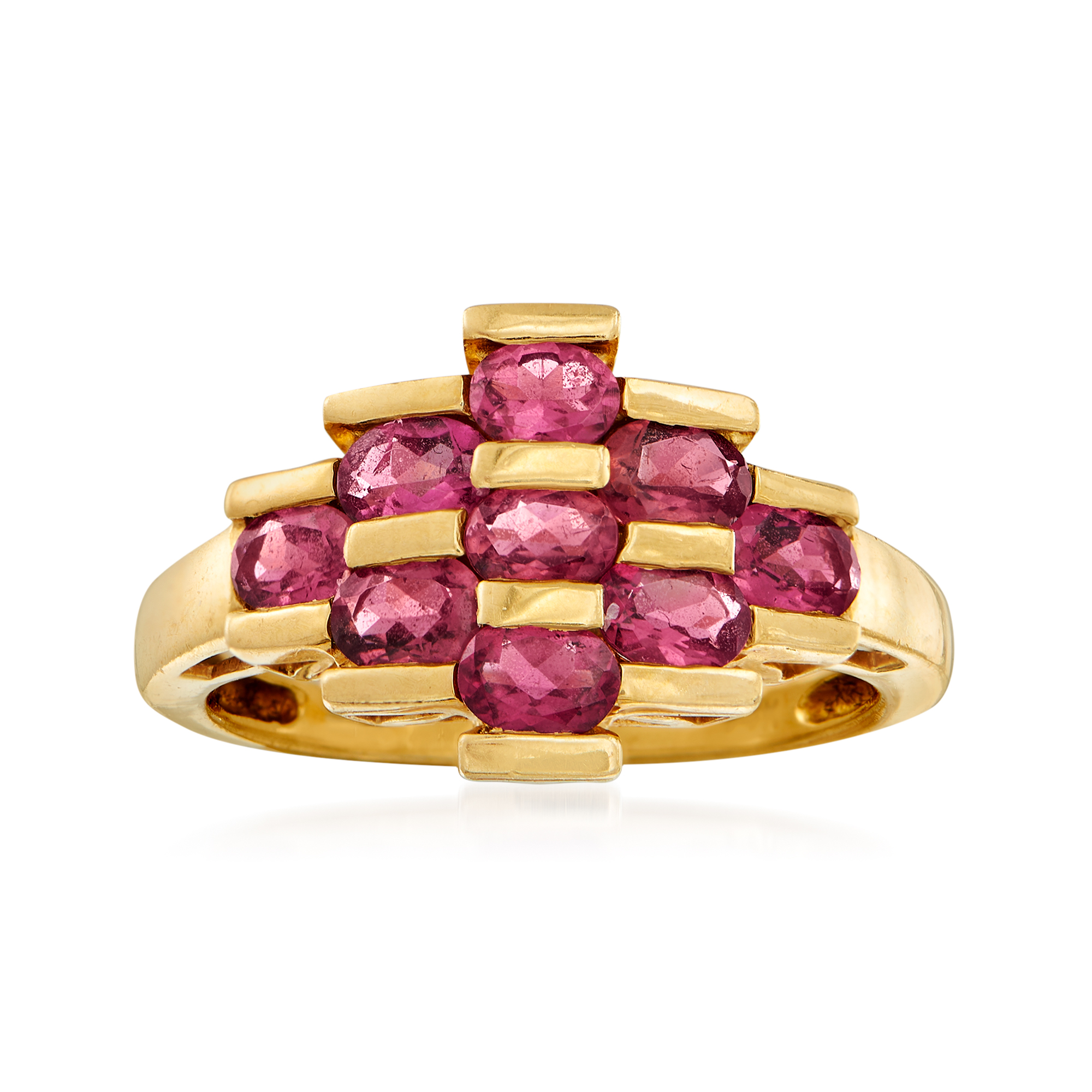 ピンク Lumignon original tweed bijou lumi T Irregular Shape Pink Tourmaline Necklace by Julia Lloyd George