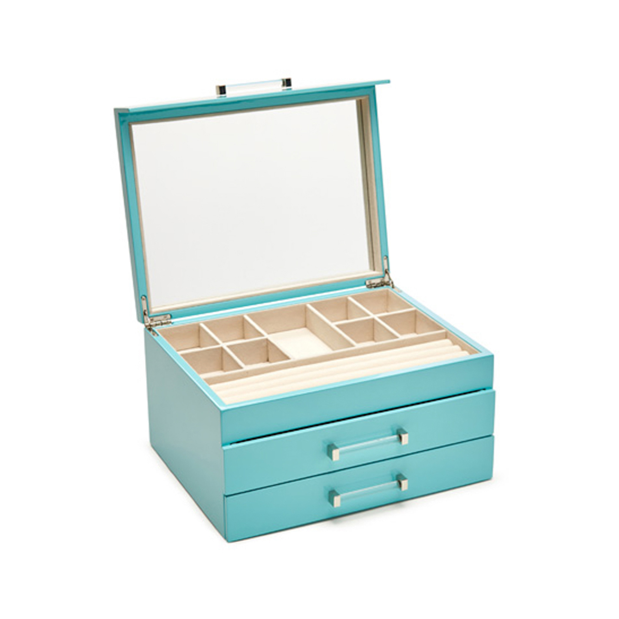 Brouk & Co. "Kendall" BabyBlue Jewelry Box RossSimons