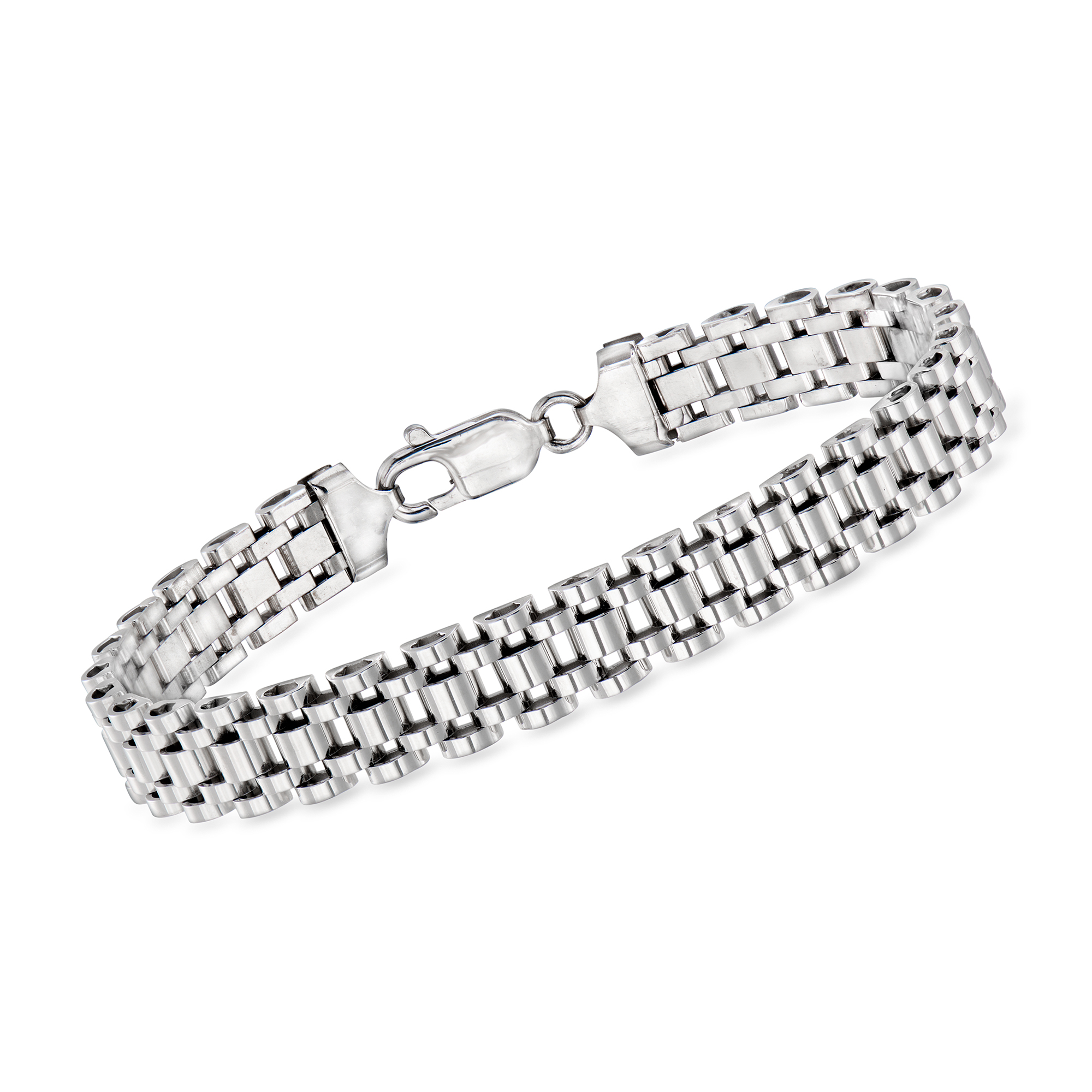 ★rosemont★ Silver Ribbon Bracelet RA24C46J Ribbon Knot C Bracelet Sterling Silver Bracelet - Shop