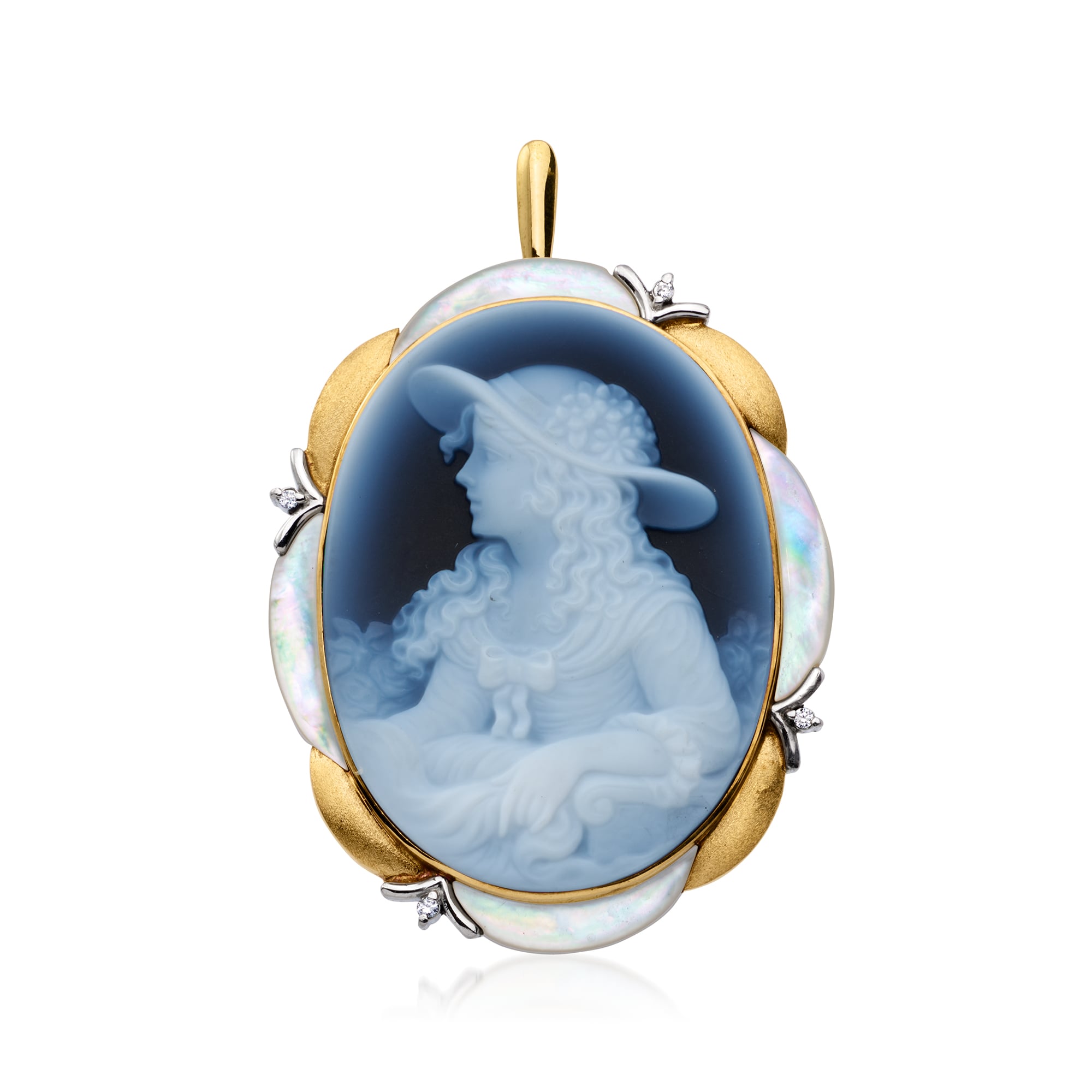 Make a Statement in Sculpted Elegance—Cameo Pins | Ross Simons