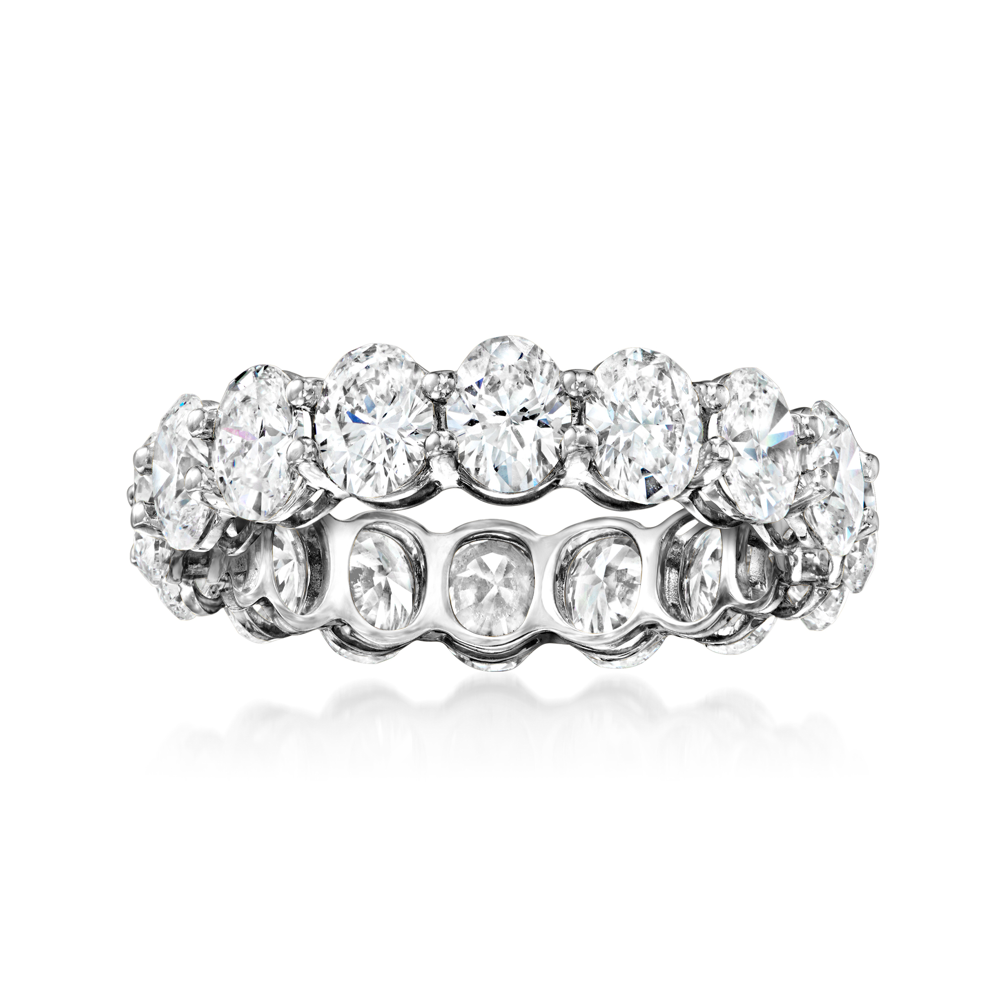 【HYERES LOR】24SS★ Lab Diamond 14K Wishbone Eternity Ring Diamond Wishbone Ring - RITA Fine Jewelry