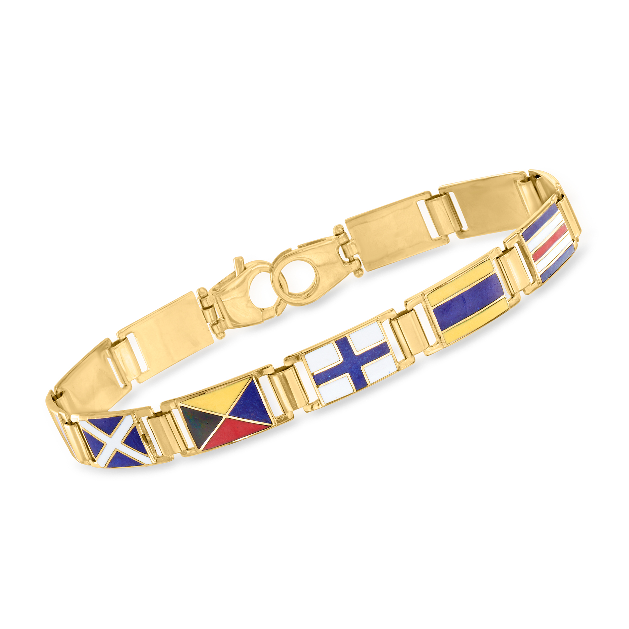 Mens nautical sales gold bracelets