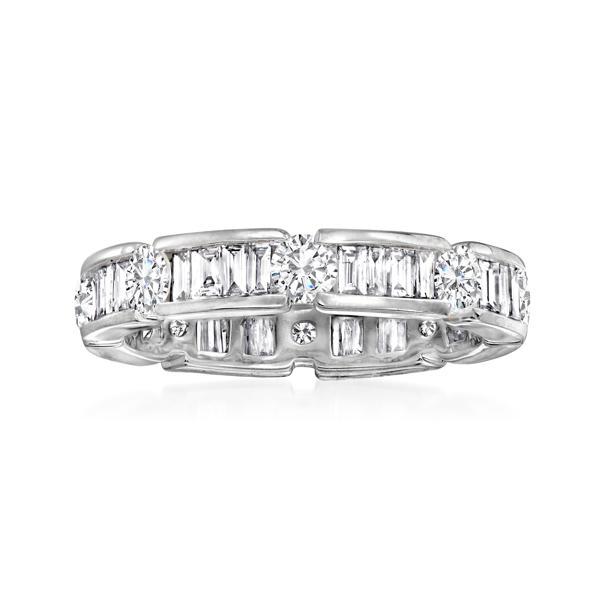 Ross-Simons 1.50 ct Diamond Eternity Band in 14kt White Gold For Women t.w
