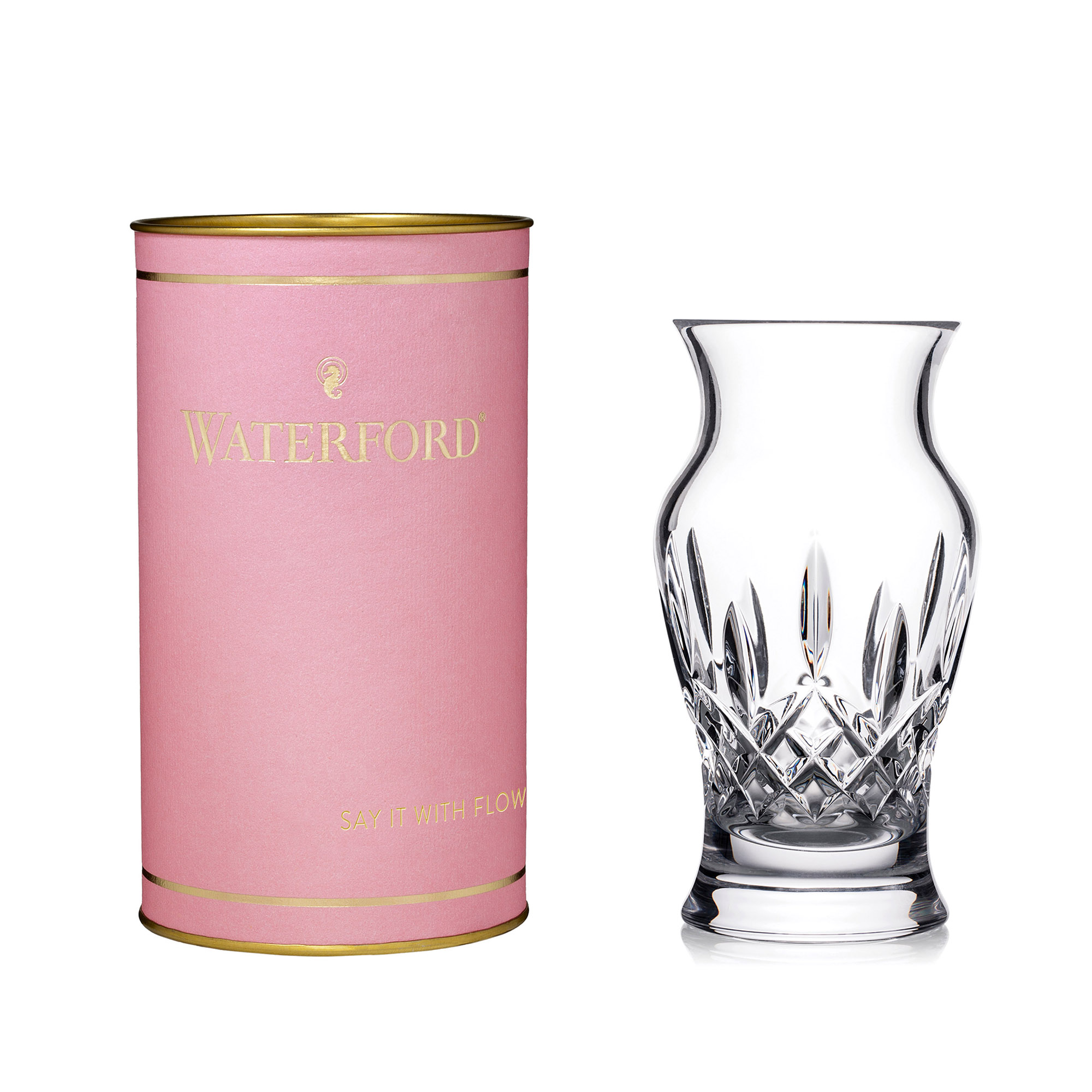 Waterford Crystal "Giftology" Lismore Vase RossSimons