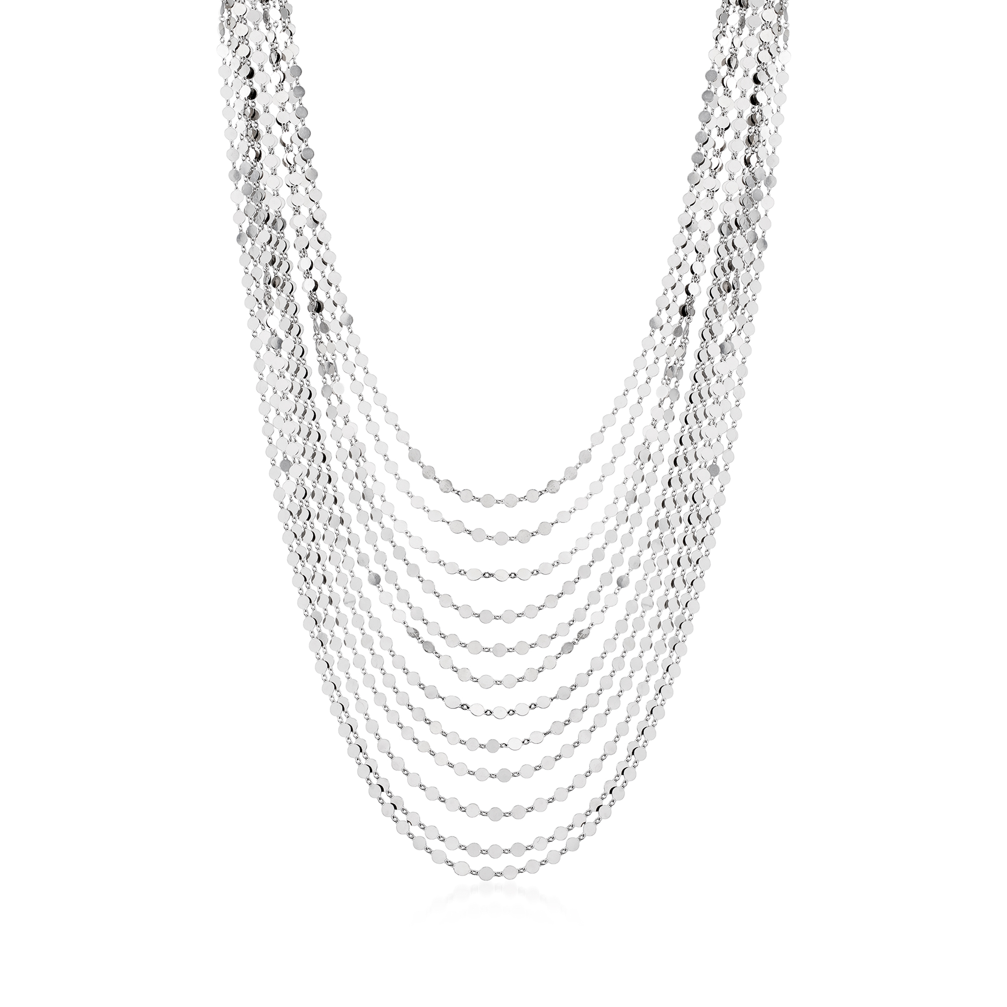 Italian Sterling Silver Multi-Strand Necklace | Ross-Simons