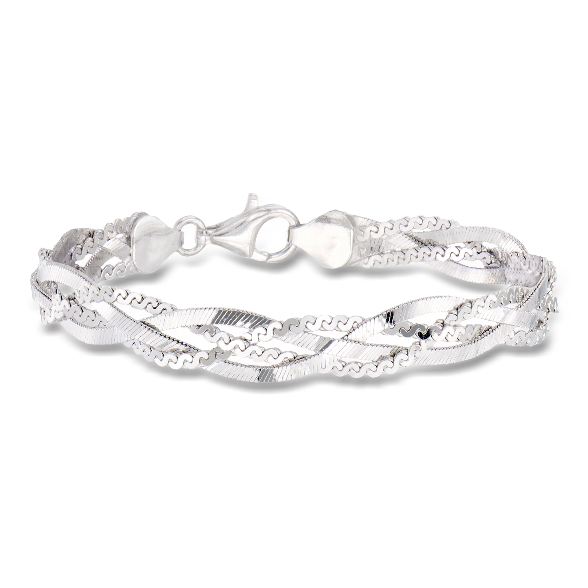 Italian Sterling Silver Braided Bracelet | Ross Simons